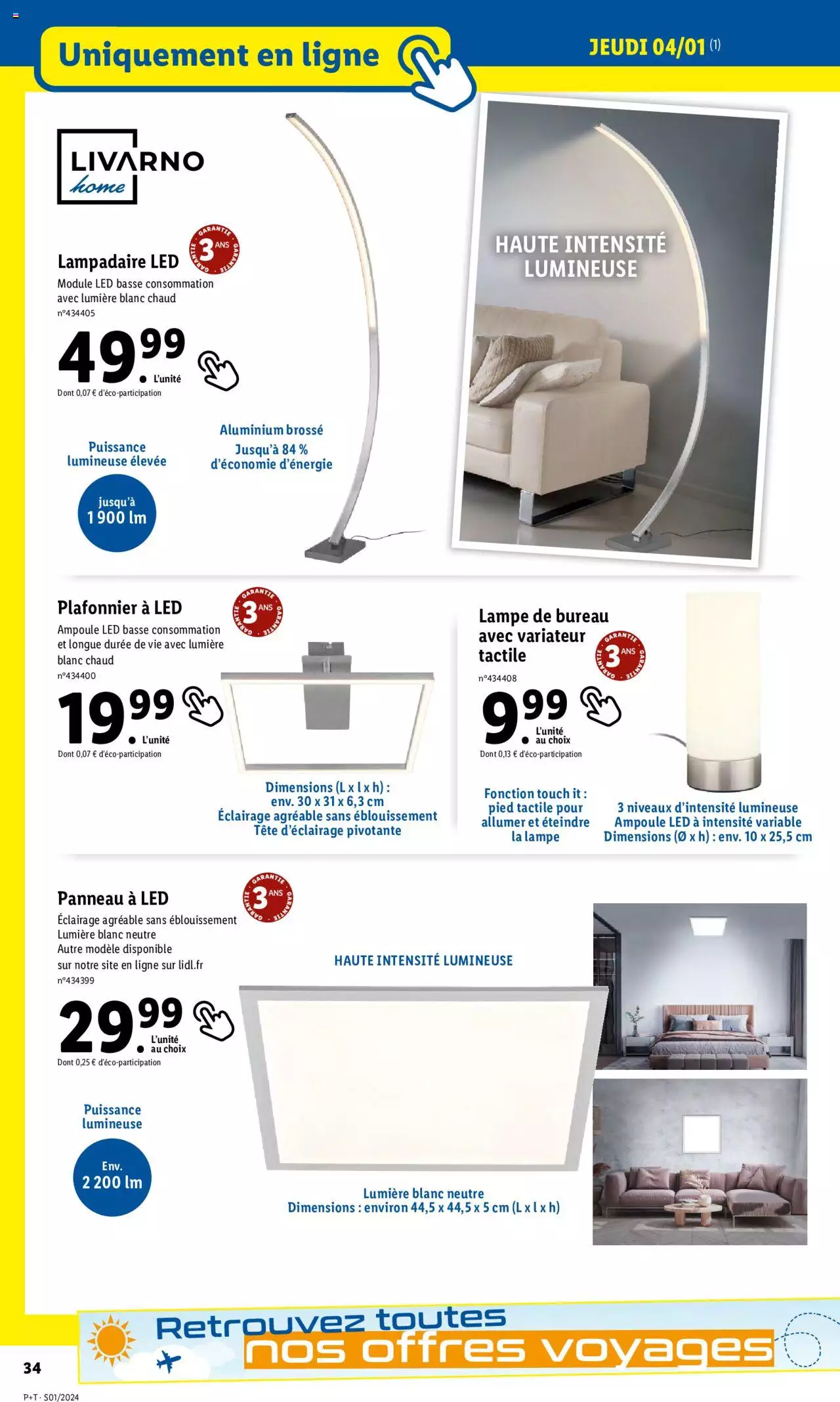 Catalogue Lidl 3 – 9 Janvier 2024 Page 34