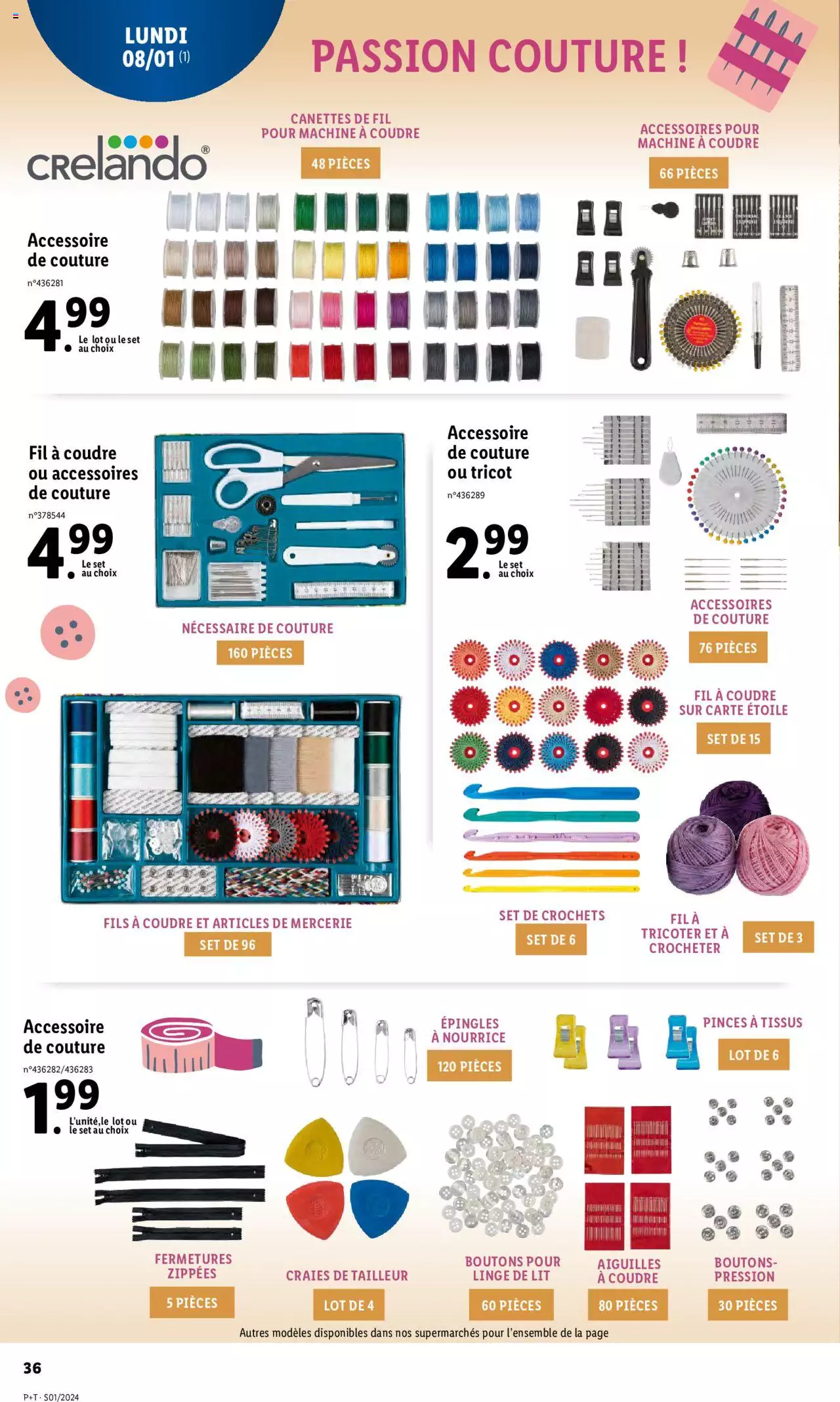 Catalogue Lidl 3 – 9 Janvier 2024 Page 36