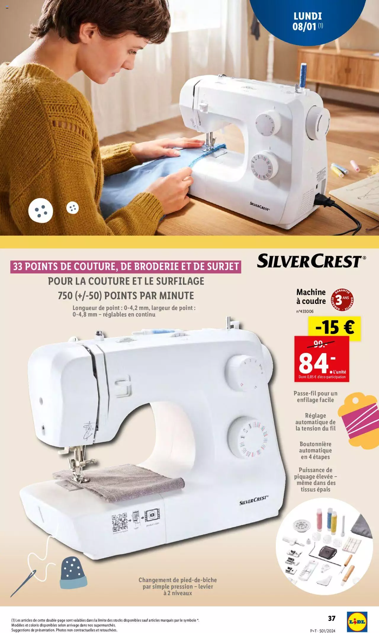Catalogue Lidl 3 – 9 Janvier 2024 Page 37