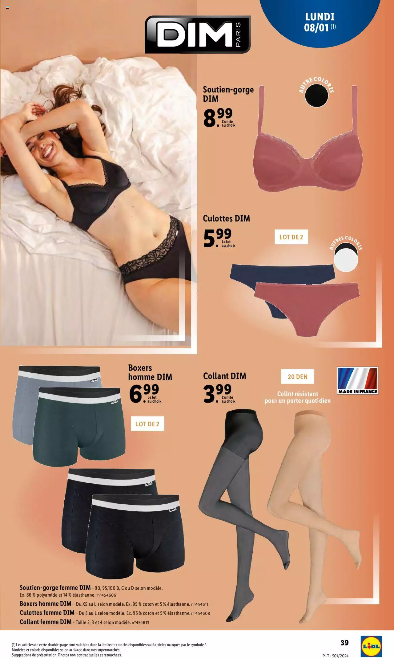 Catalogue Lidl 3 – 9 Janvier 2024 Page 39