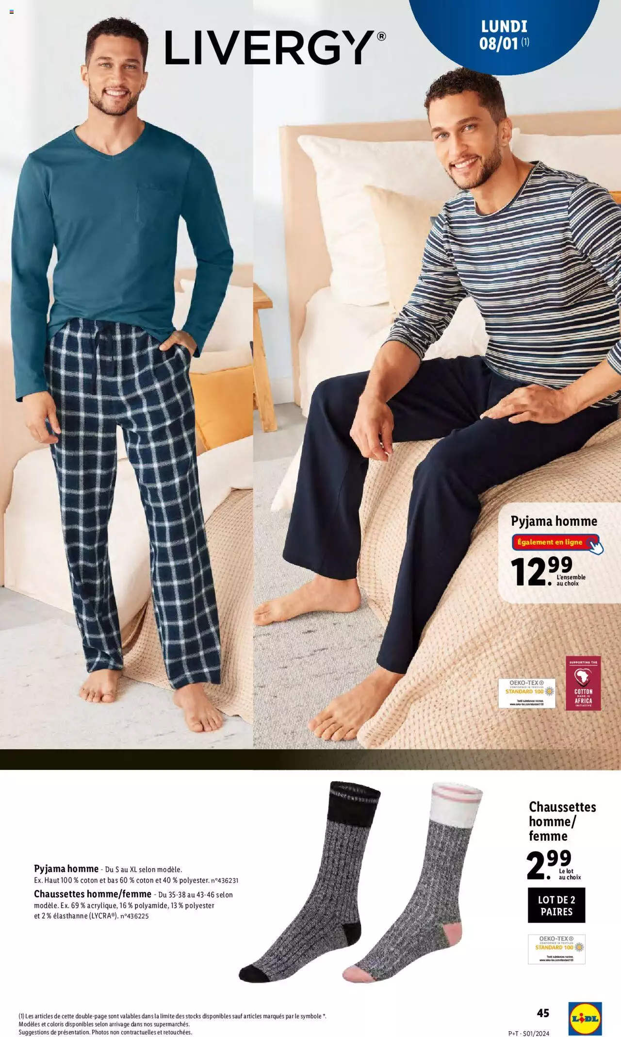 Catalogue Lidl 3 – 9 Janvier 2024 Page 45