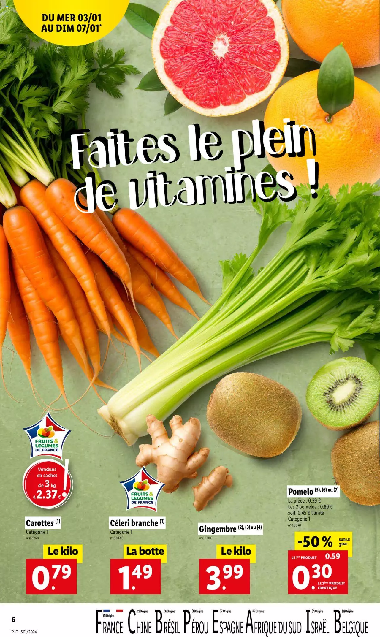 Catalogue Lidl 3 – 9 Janvier 2024 Page 6