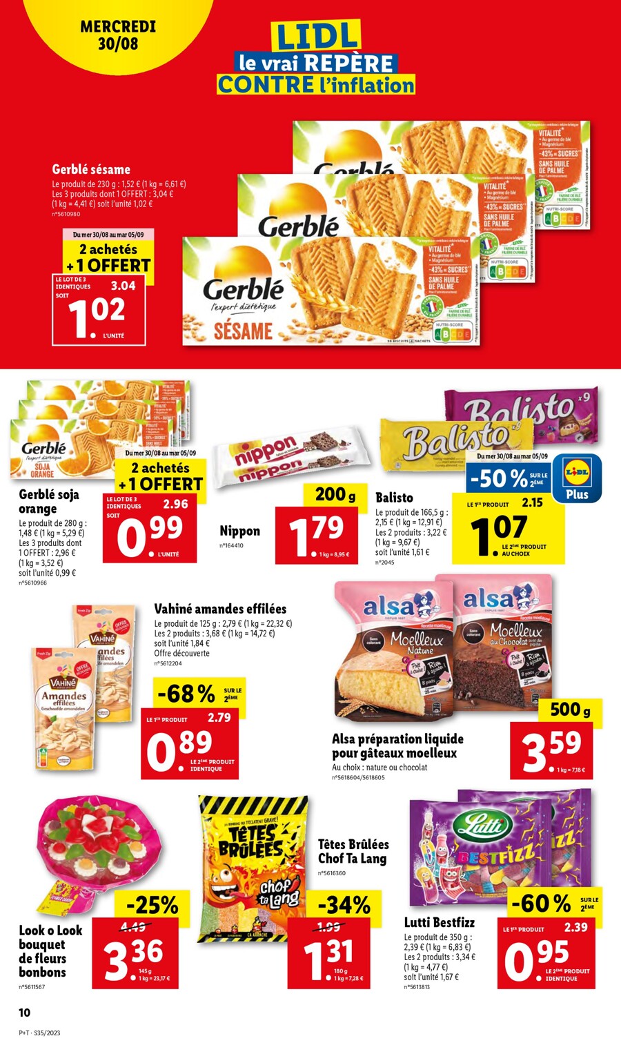 Catalogue Lidl 30 Août – 5 Septembre 2023 Page 10