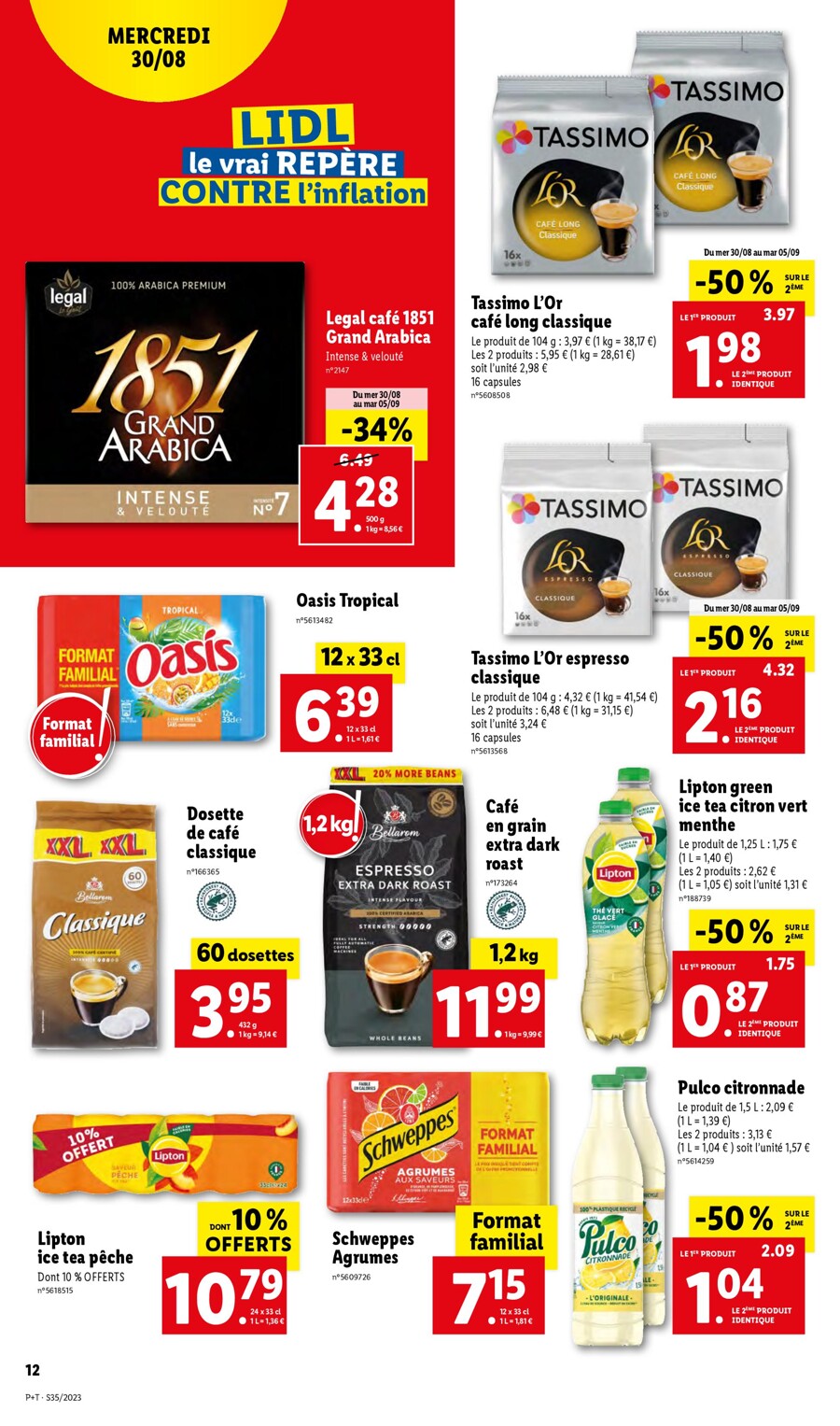 Catalogue Lidl 30 Août – 5 Septembre 2023 Page 12