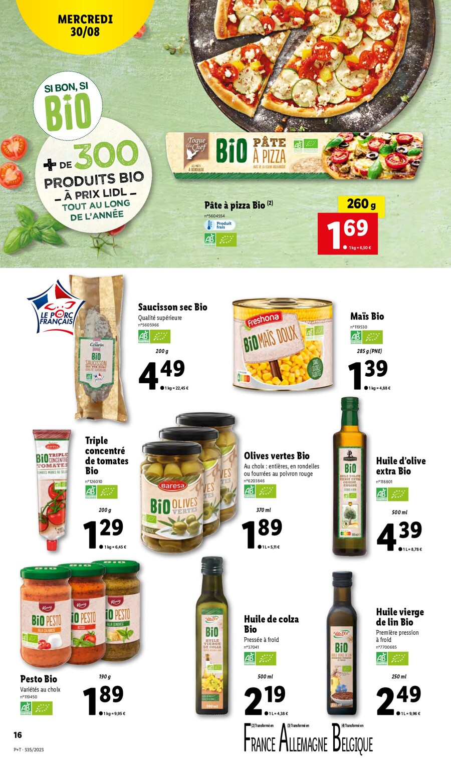 Catalogue Lidl 30 Août – 5 Septembre 2023 Page 16