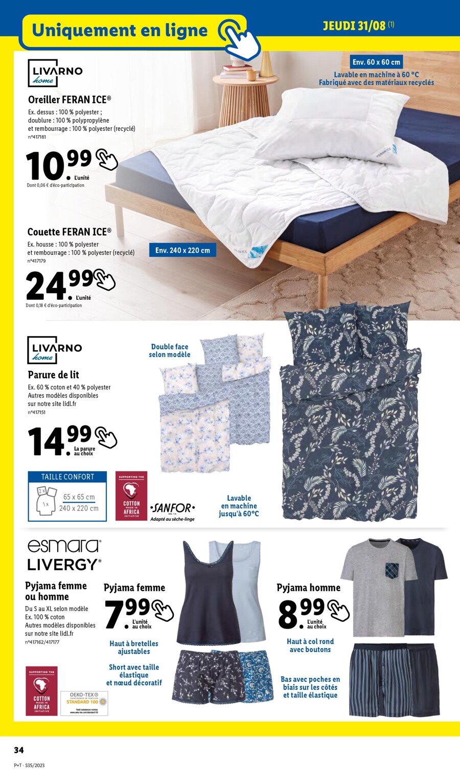 Catalogue Lidl 30 Août – 5 Septembre 2023 Page 38