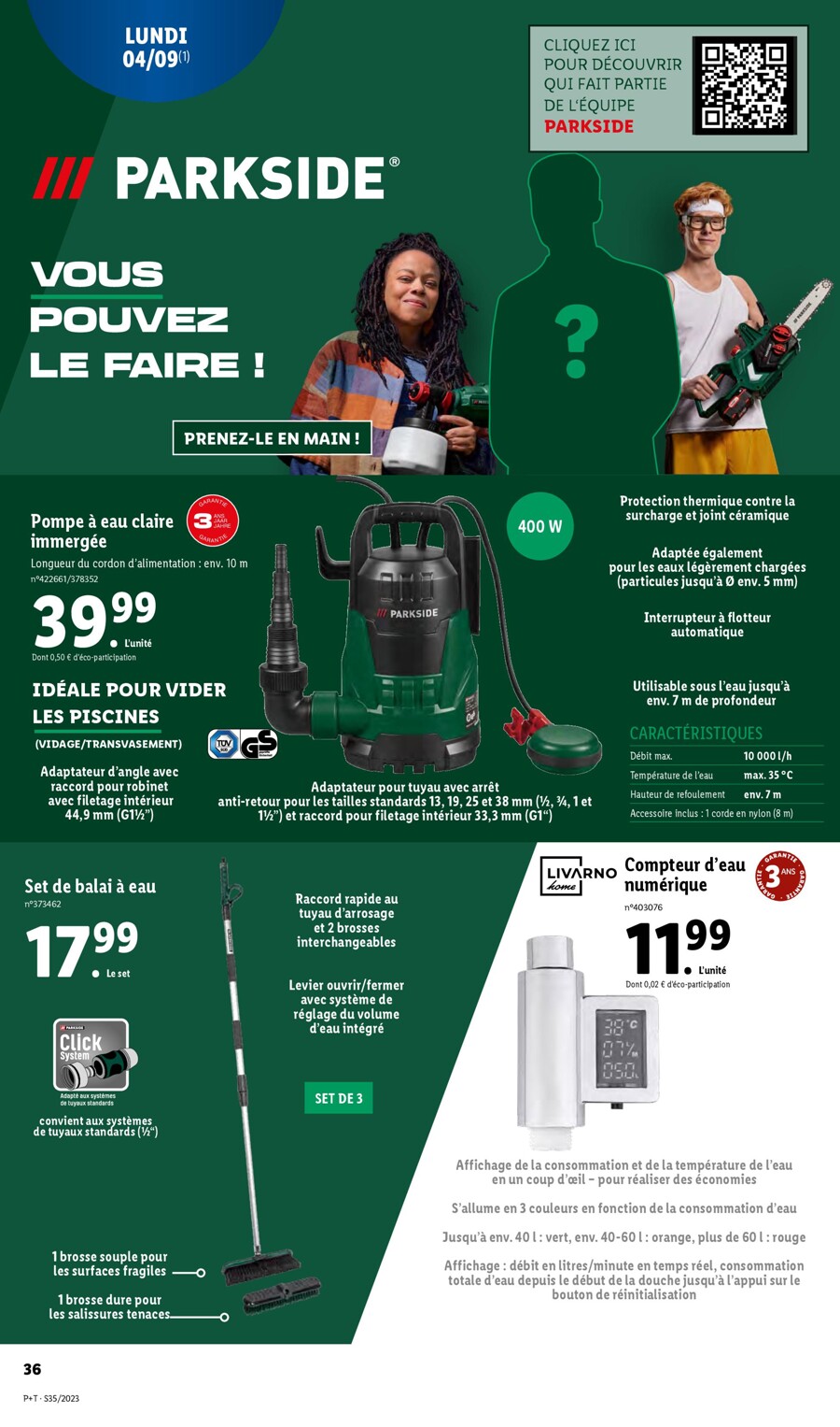 Catalogue Lidl 30 Août – 5 Septembre 2023 Page 40
