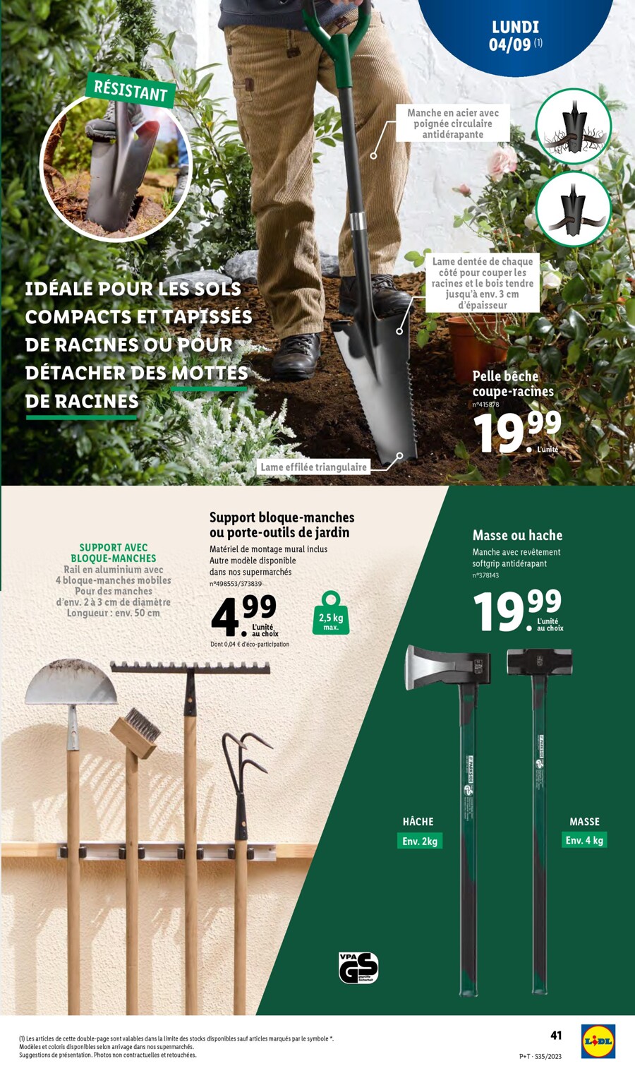 Catalogue Lidl 30 Août – 5 Septembre 2023 Page 45