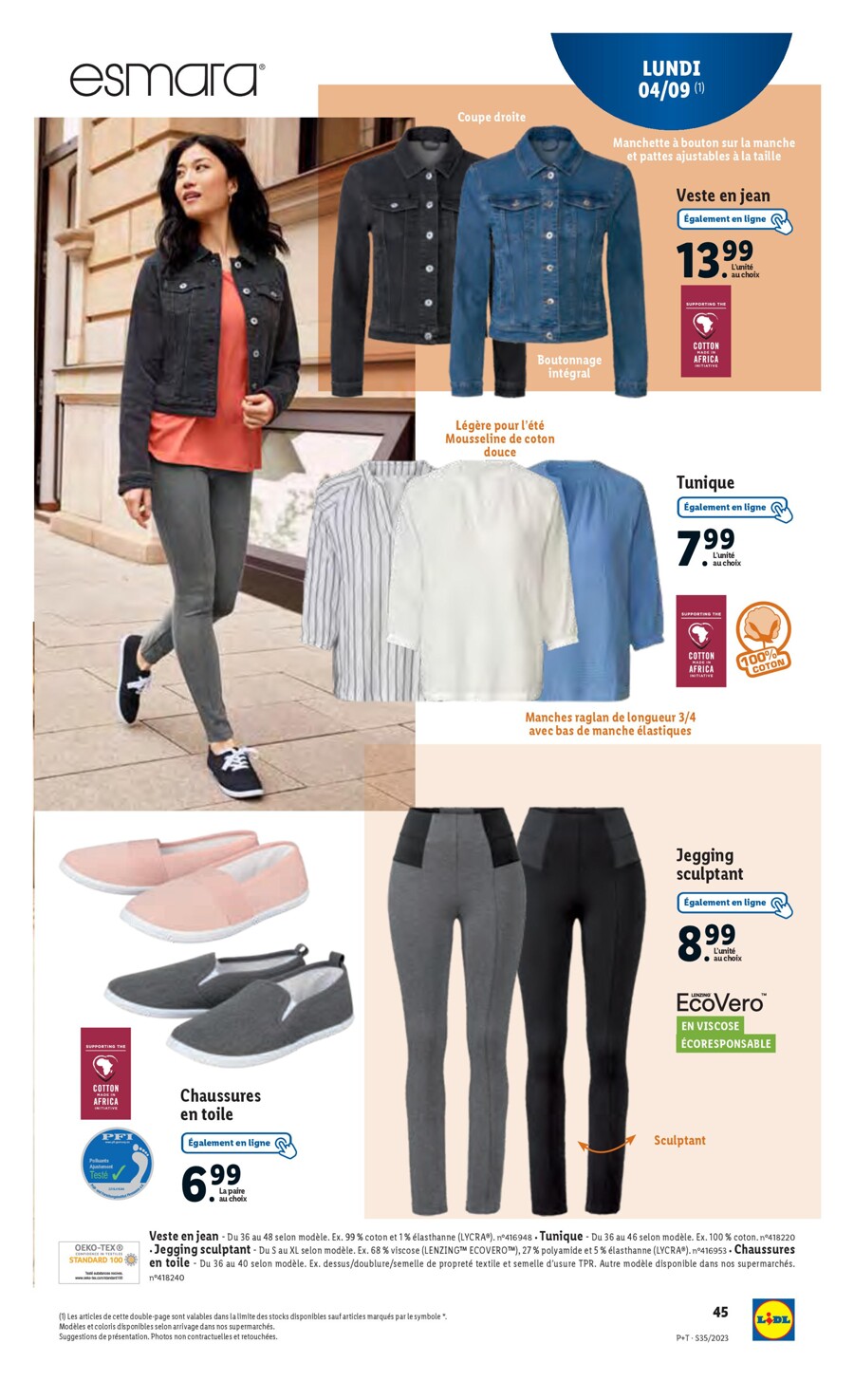 Catalogue Lidl 30 Août – 5 Septembre 2023 Page 49