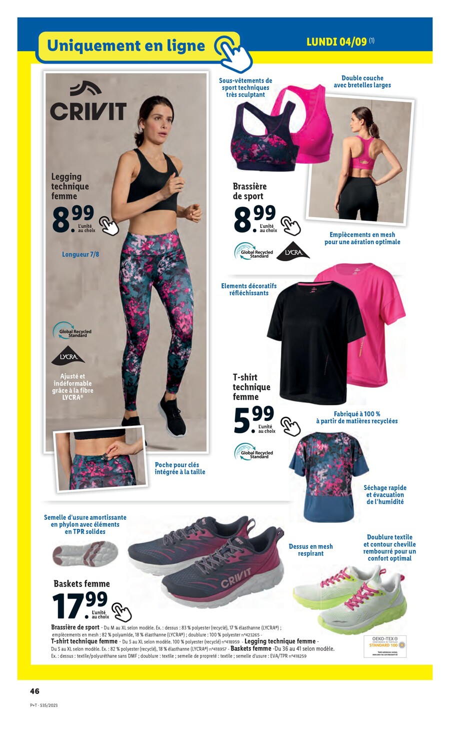 Catalogue Lidl 30 Août – 5 Septembre 2023 Page 50