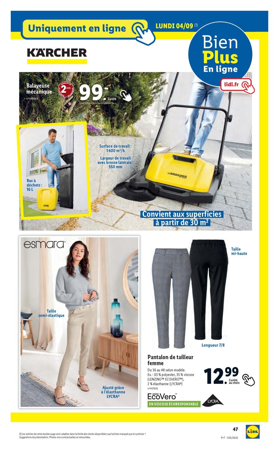 Catalogue Lidl 30 Août – 5 Septembre 2023 Page 51
