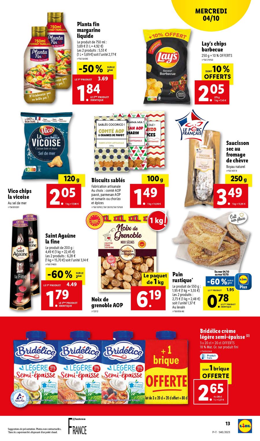 Catalogue Lidl 4 – 10 Octobre 2023 Page 13