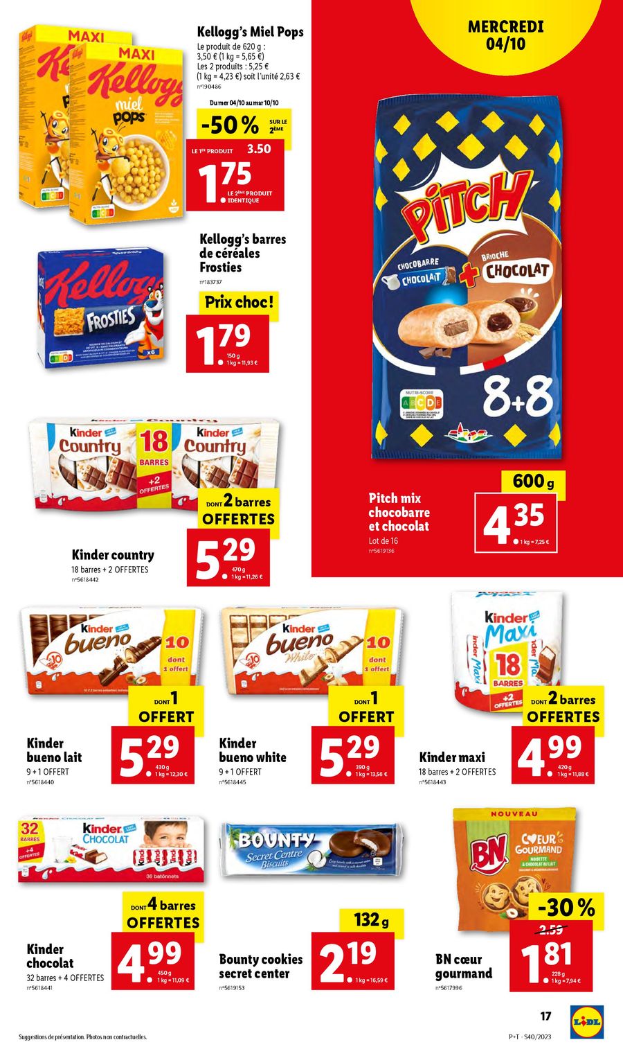 Catalogue Lidl 4 – 10 Octobre 2023 Page 17