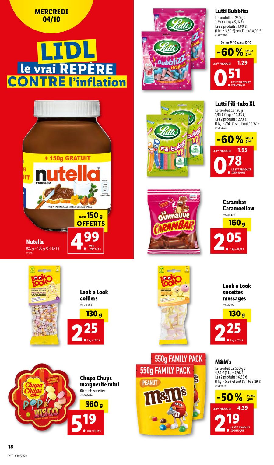 Catalogue Lidl 4 – 10 Octobre 2023 Page 18