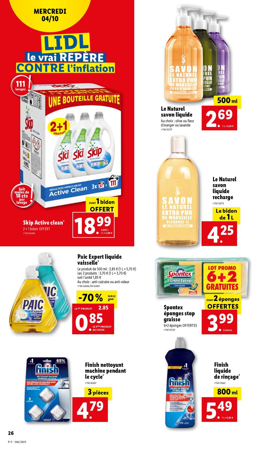 Catalogue Lidl 4 – 10 Octobre 2023 Page 26