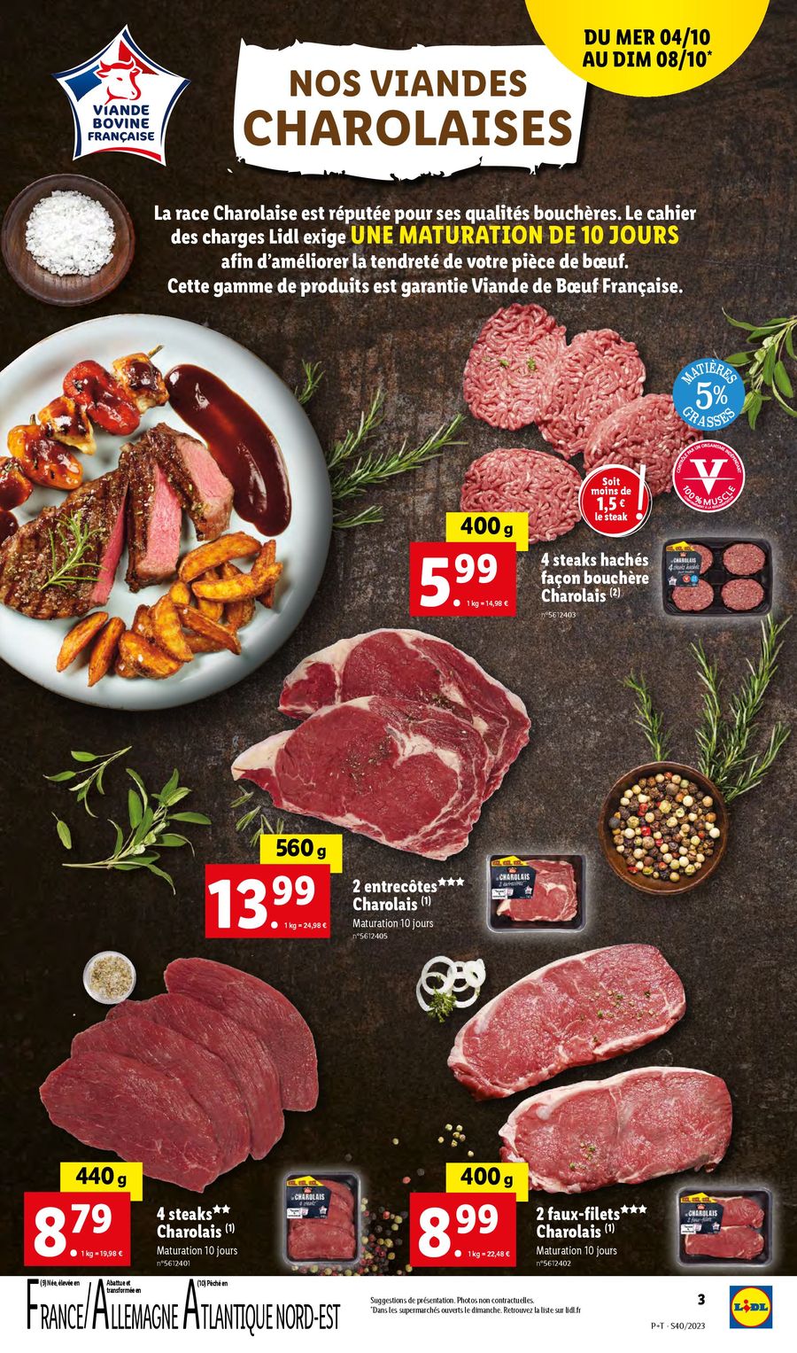 Catalogue Lidl 4 – 10 Octobre 2023 Page 3