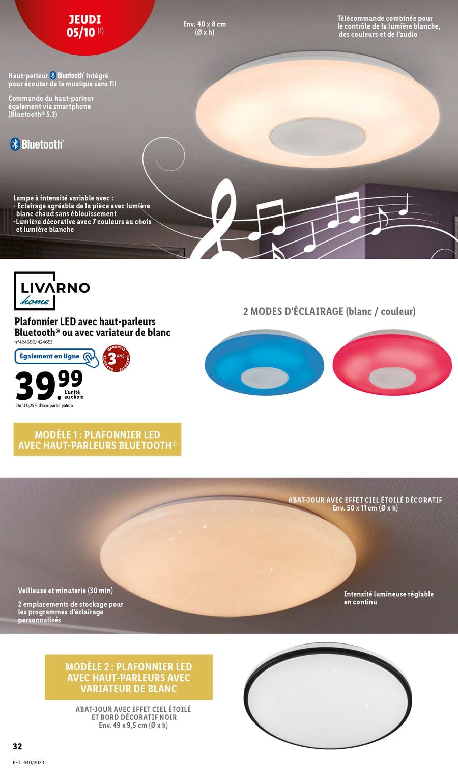 Catalogue Lidl 4 – 10 Octobre 2023 Page 32