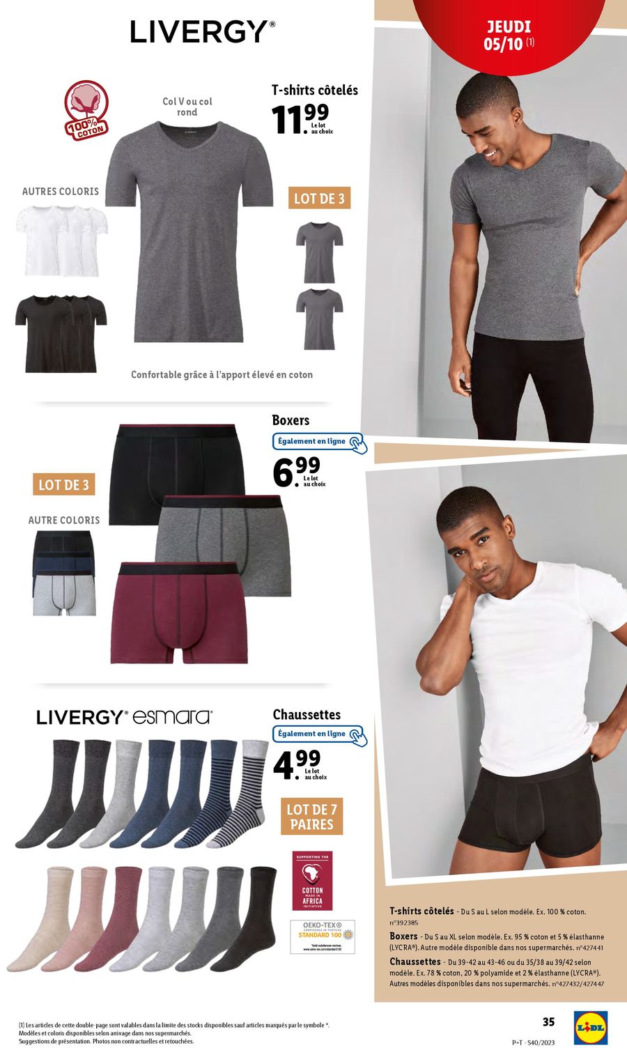 Catalogue Lidl 4 – 10 Octobre 2023 Page 35