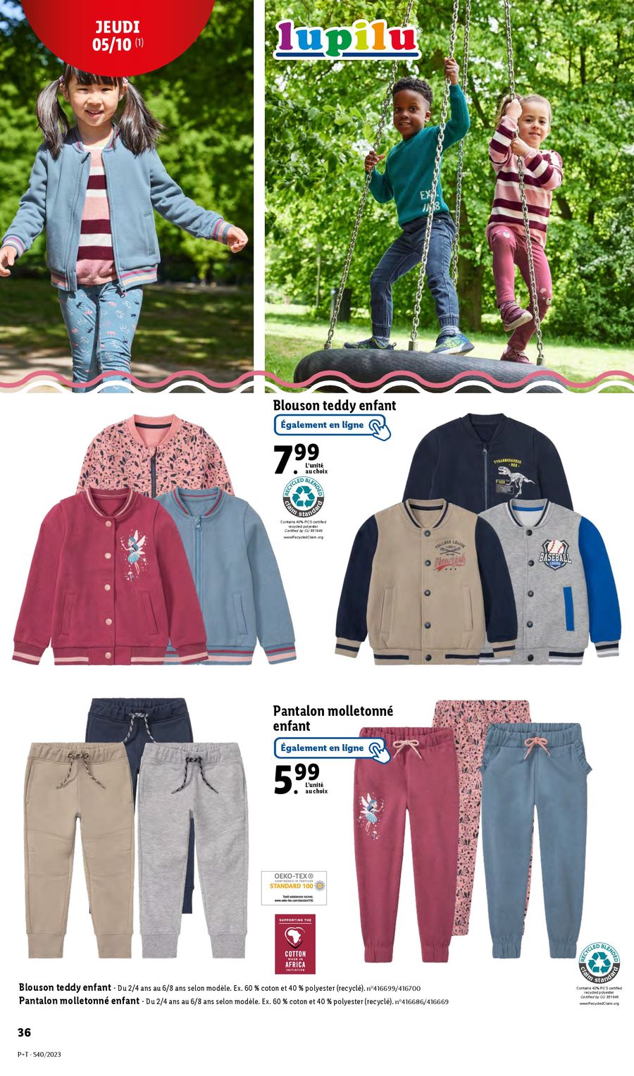 Catalogue Lidl 4 – 10 Octobre 2023 Page 36
