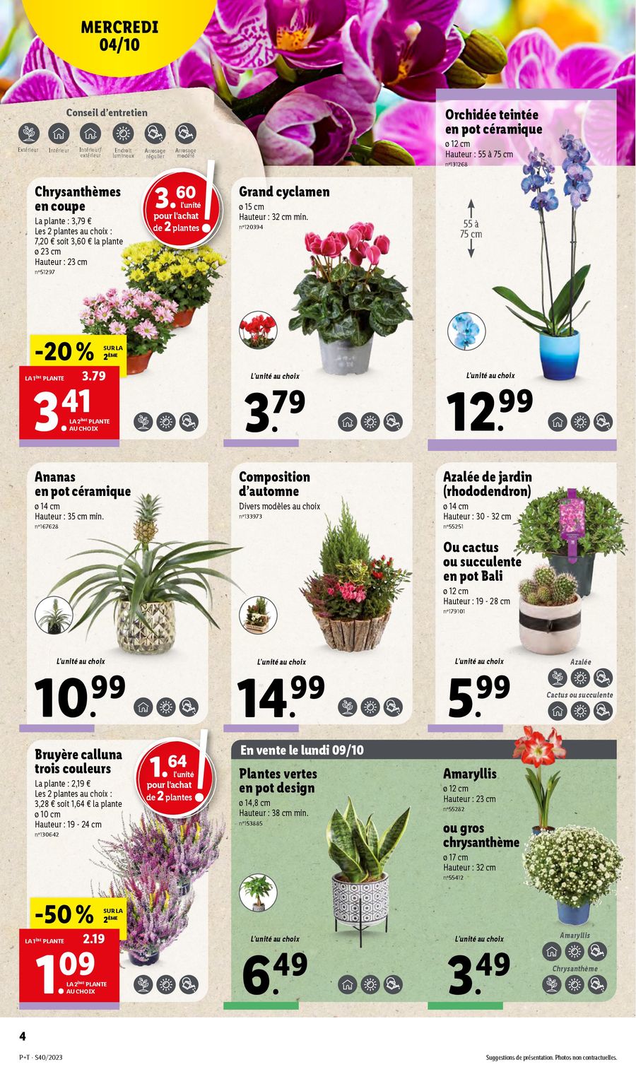 Catalogue Lidl 4 – 10 Octobre 2023 Page 4