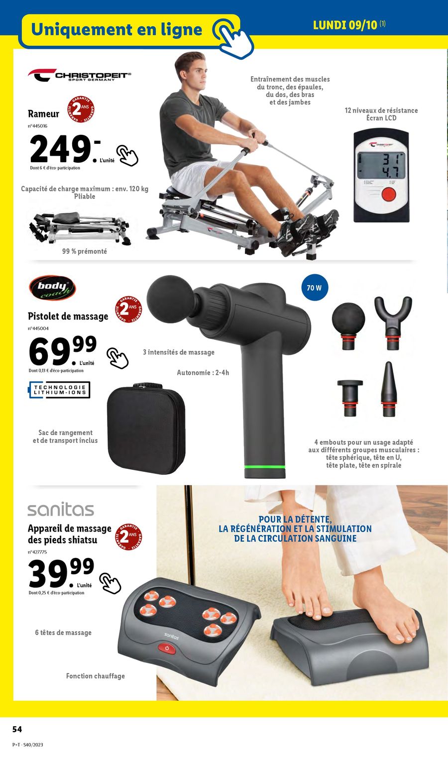 Catalogue Lidl 4 – 10 Octobre 2023 Page 54