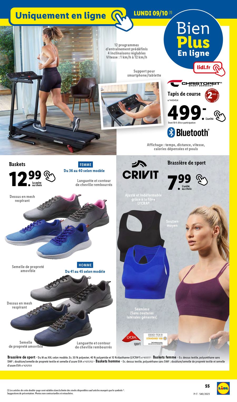 Catalogue Lidl 4 – 10 Octobre 2023 Page 55