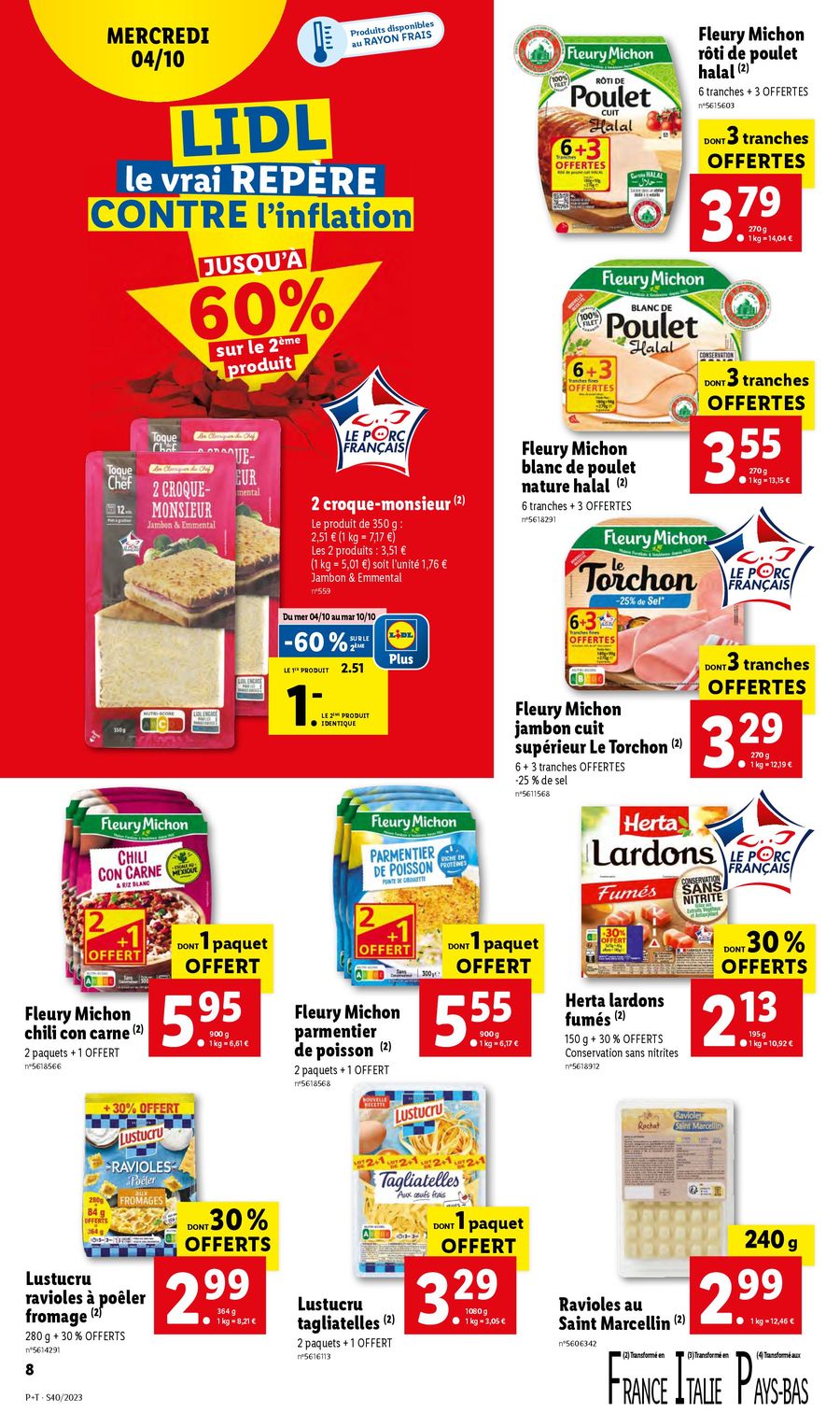 Catalogue Lidl 4 – 10 Octobre 2023 Page 8