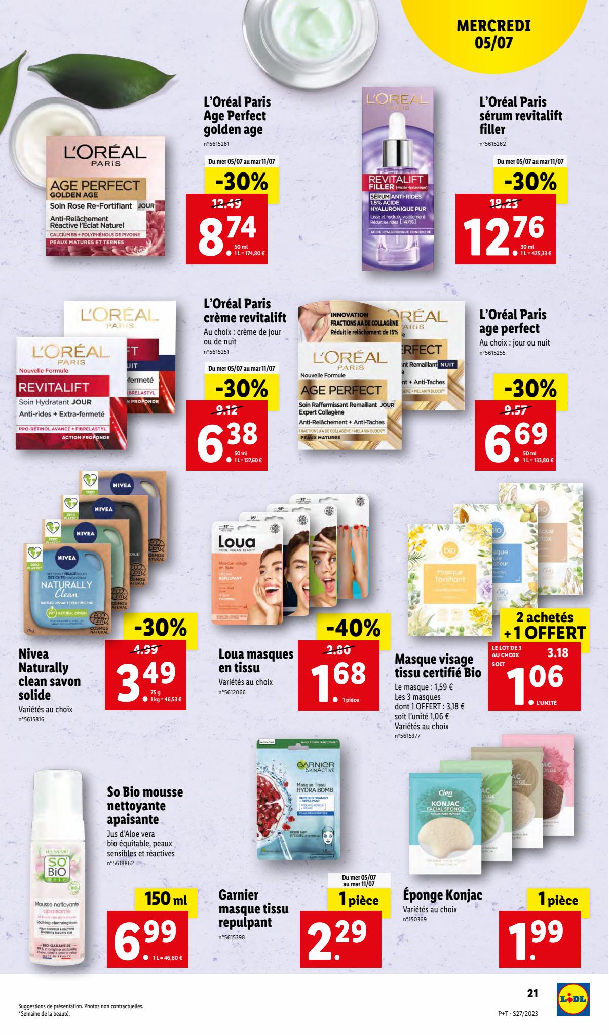 Catalogue Lidl 5 – 11 Juillet 2023 Page 25