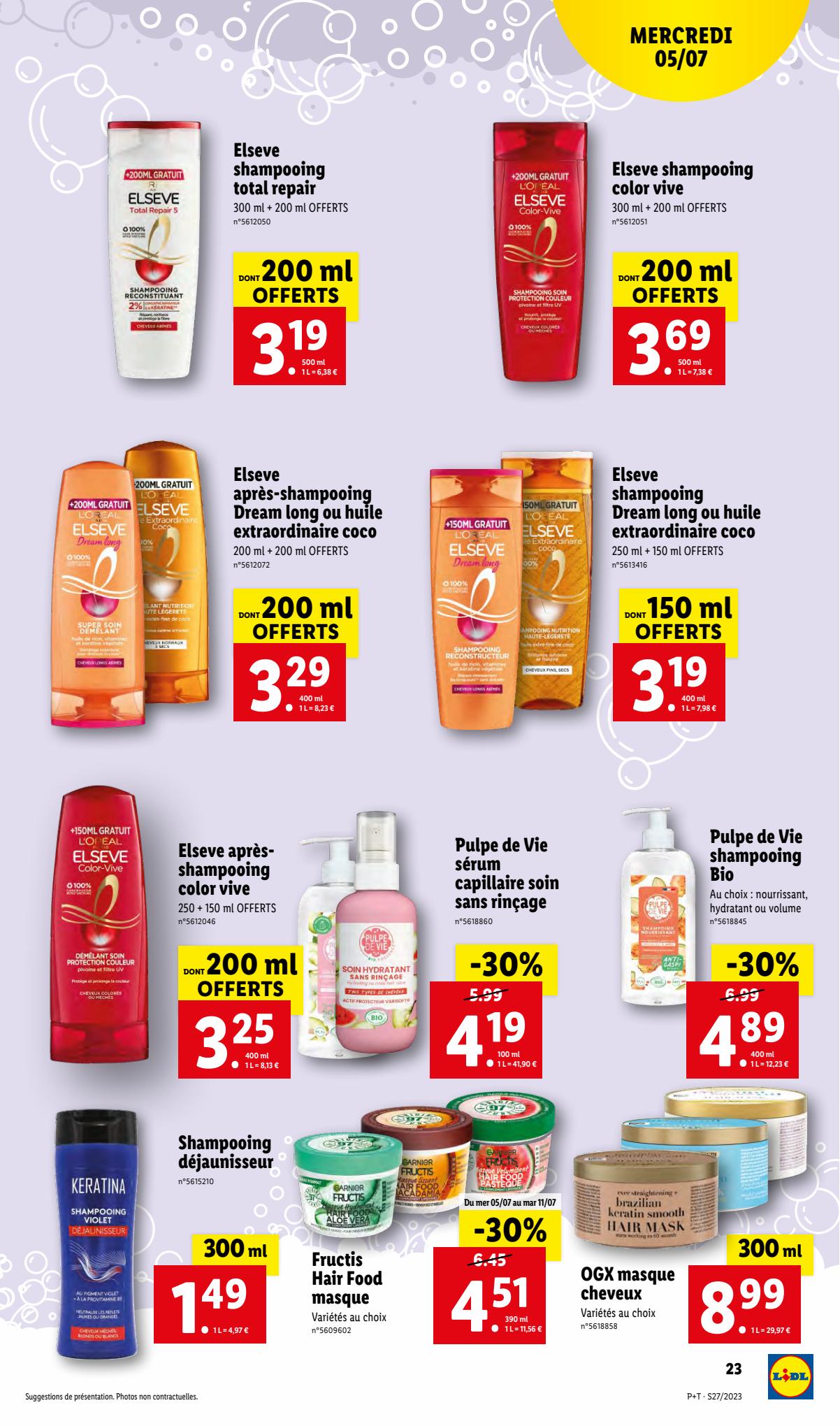 Catalogue Lidl 5 – 11 Juillet 2023 Page 27