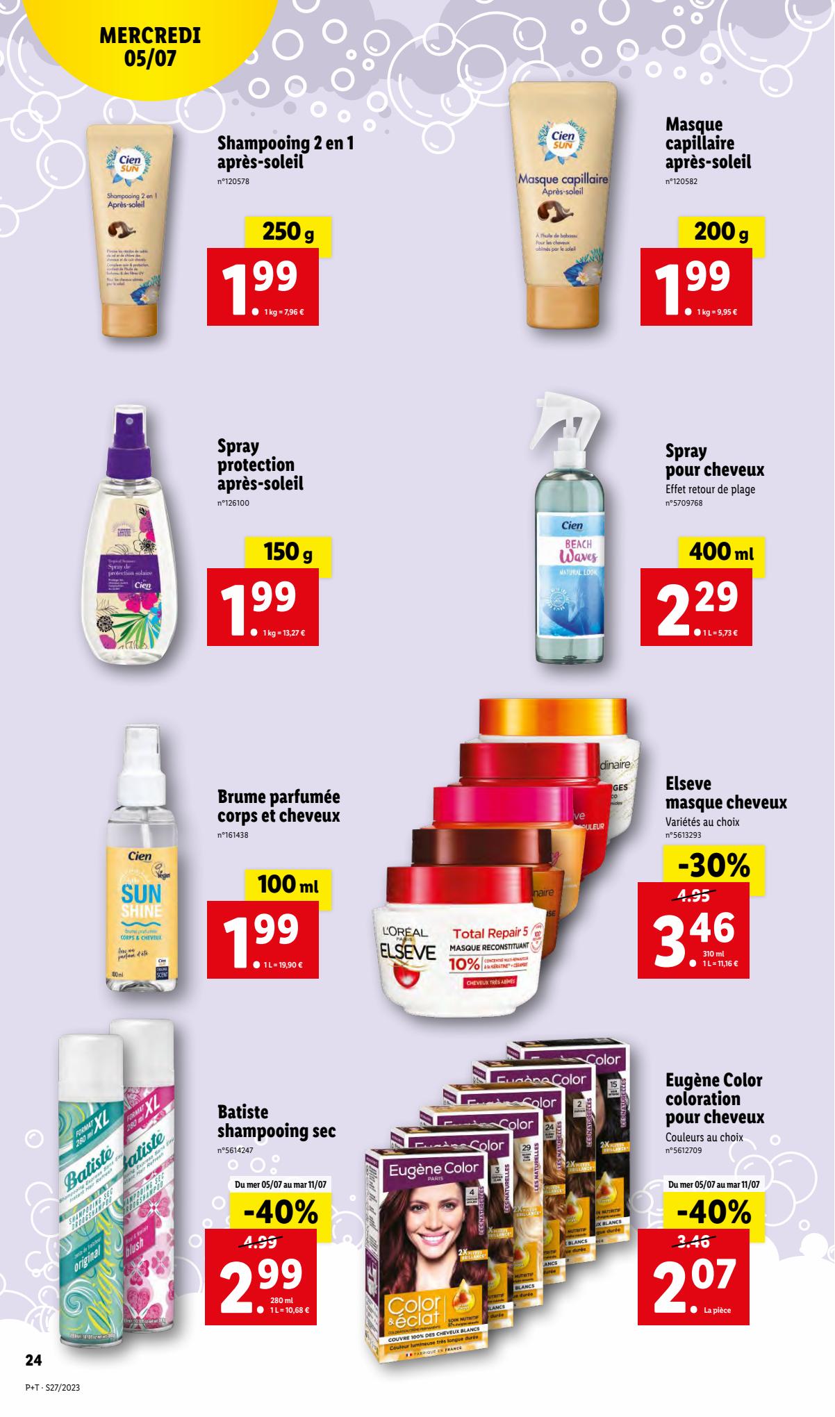 Catalogue Lidl 5 – 11 Juillet 2023 Page 28