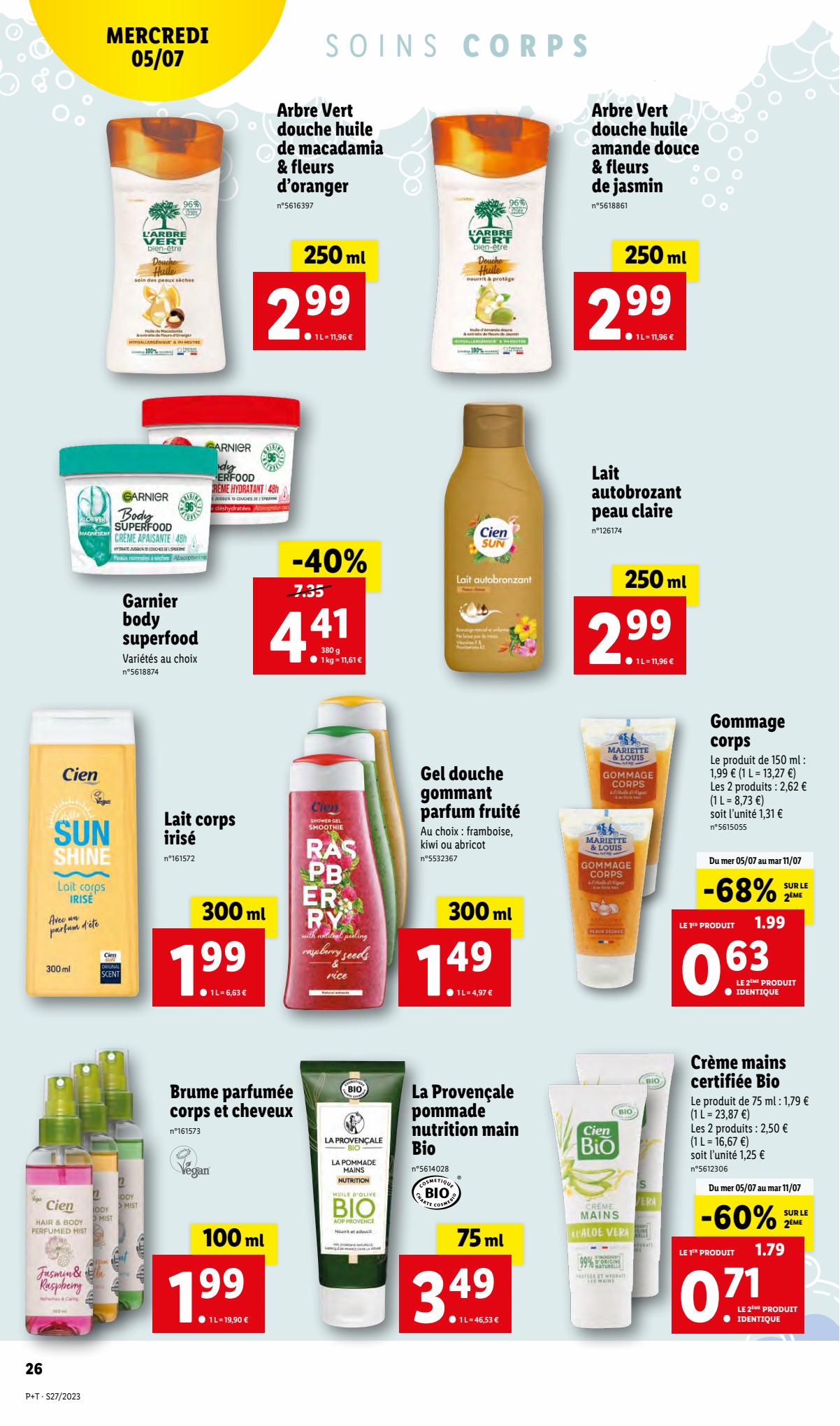 Catalogue Lidl 5 – 11 Juillet 2023 Page 30