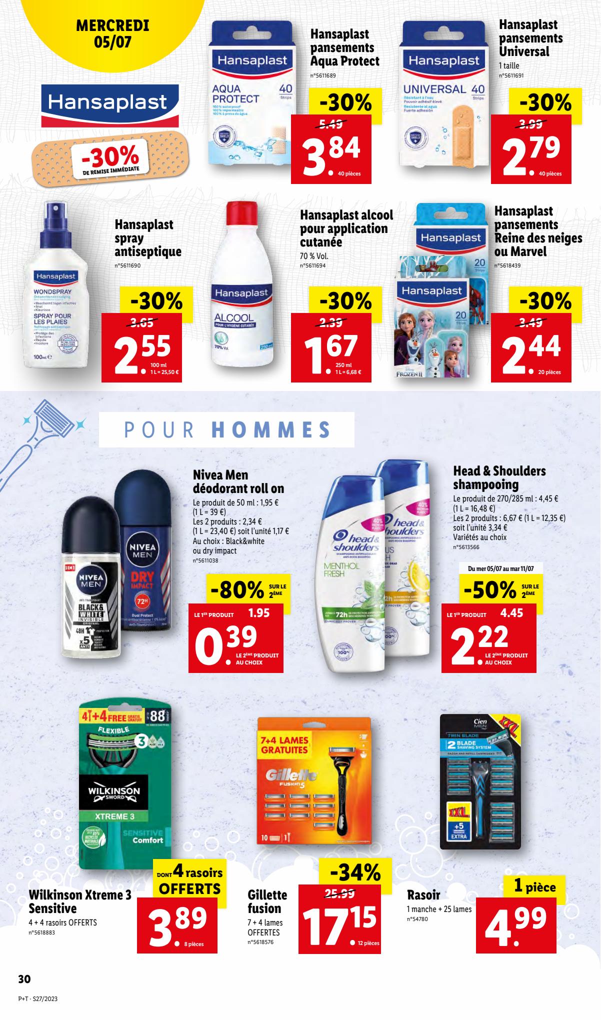 Catalogue Lidl 5 – 11 Juillet 2023 Page 34