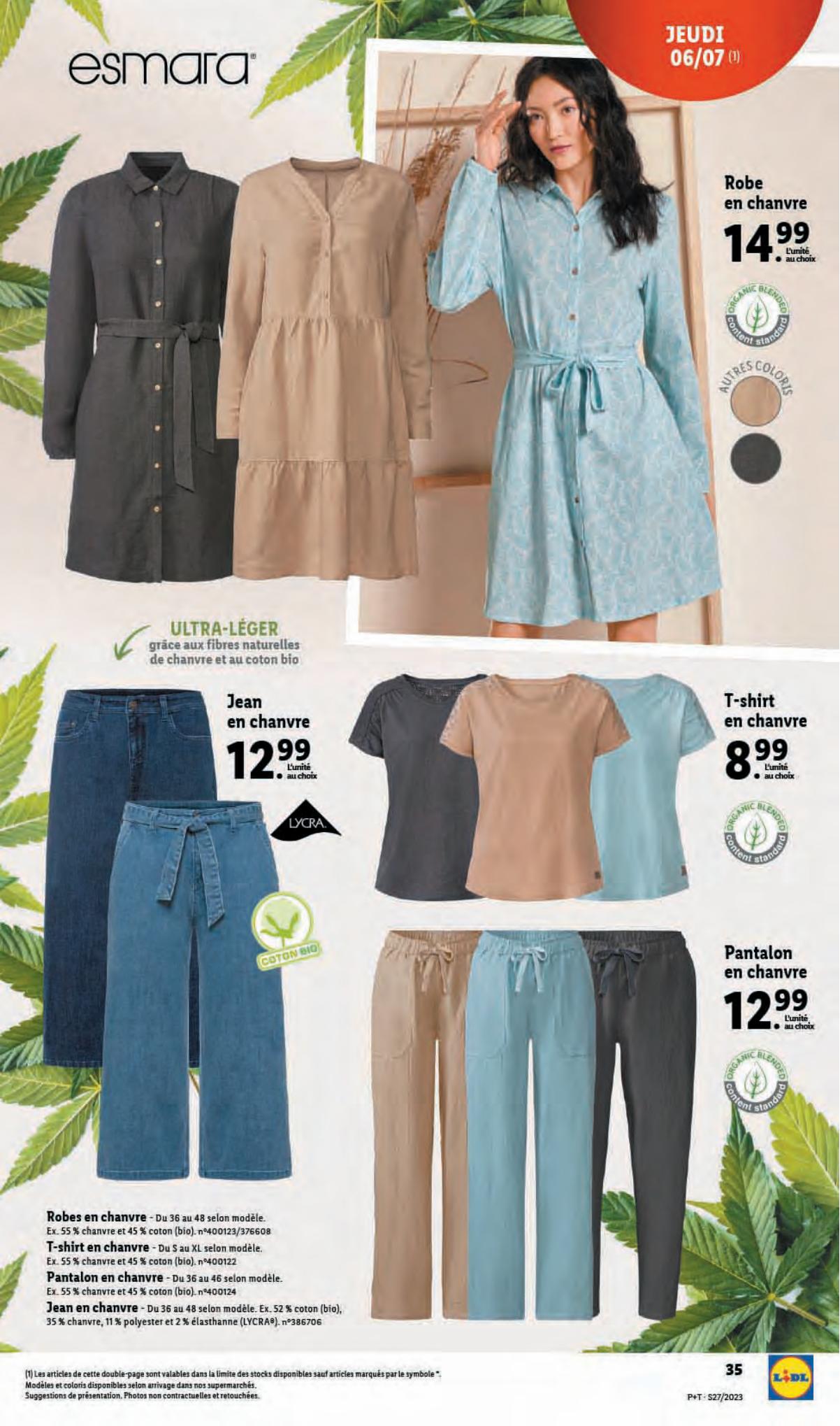 Catalogue Lidl 5 – 11 Juillet 2023 Page 39