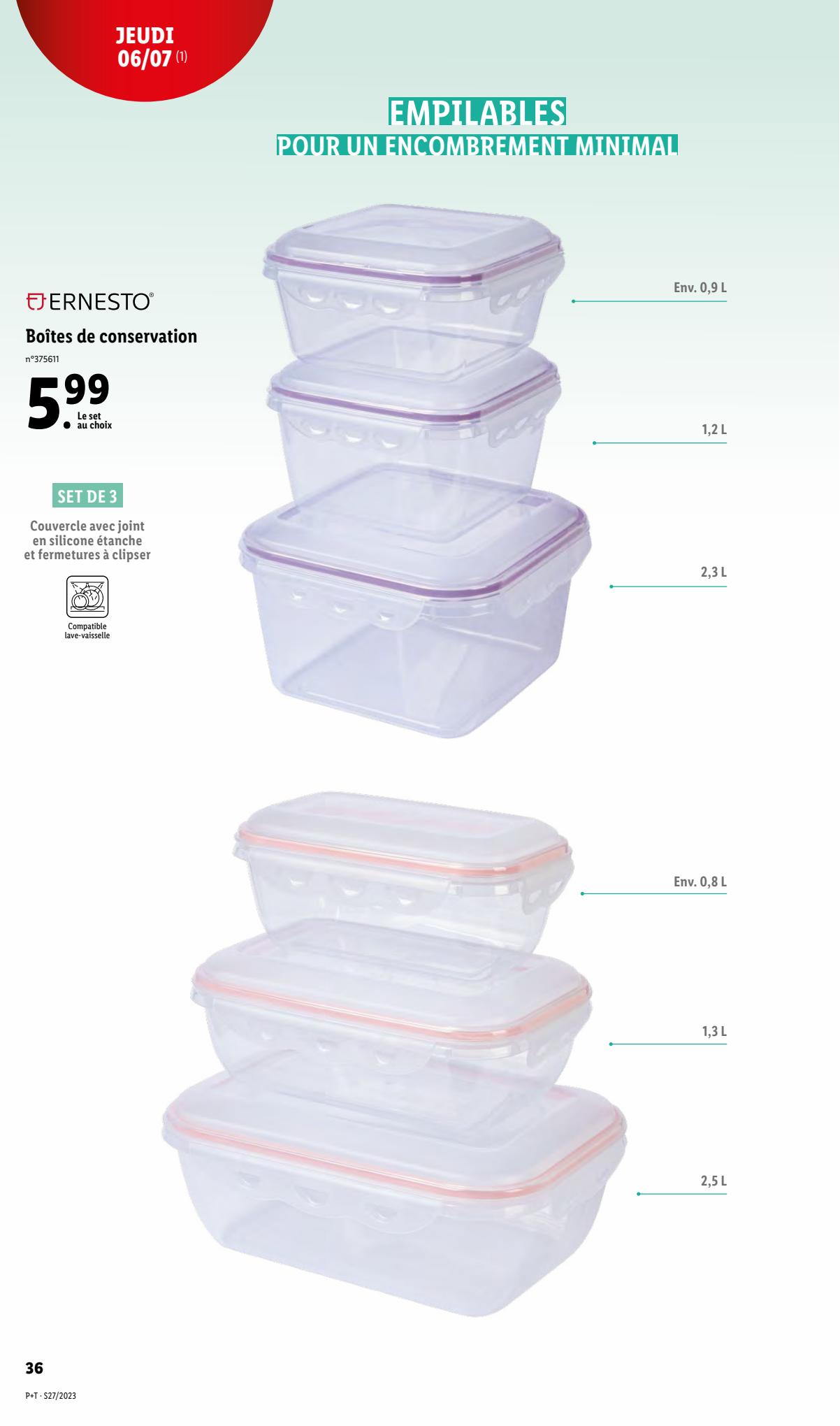 Catalogue Lidl 5 – 11 Juillet 2023 Page 40