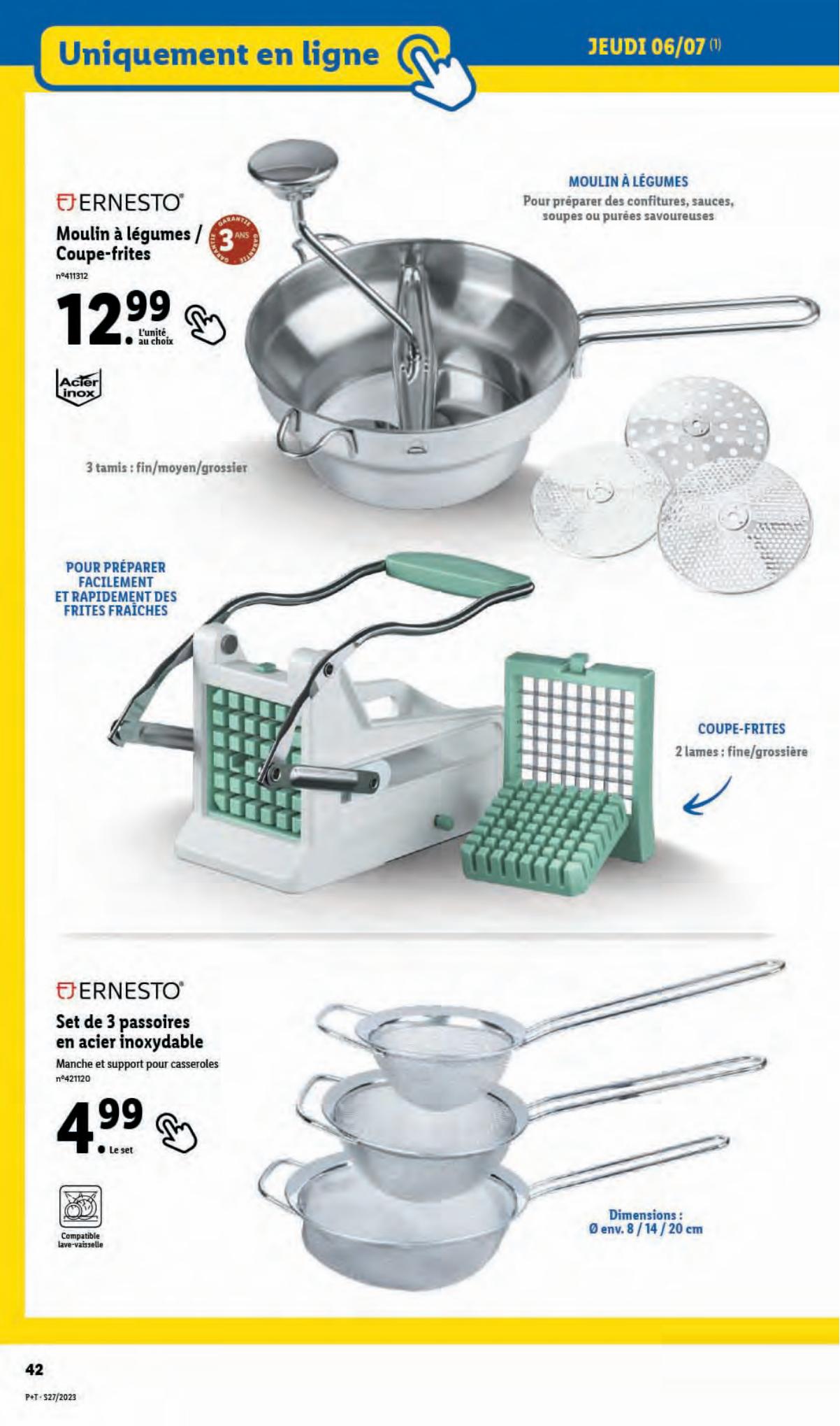 Catalogue Lidl 5 – 11 Juillet 2023 Page 46
