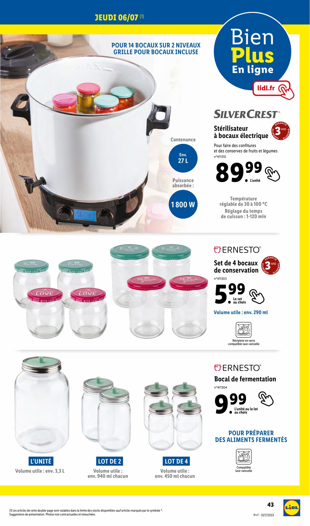 Catalogue Lidl 5 – 11 Juillet 2023 Page 47