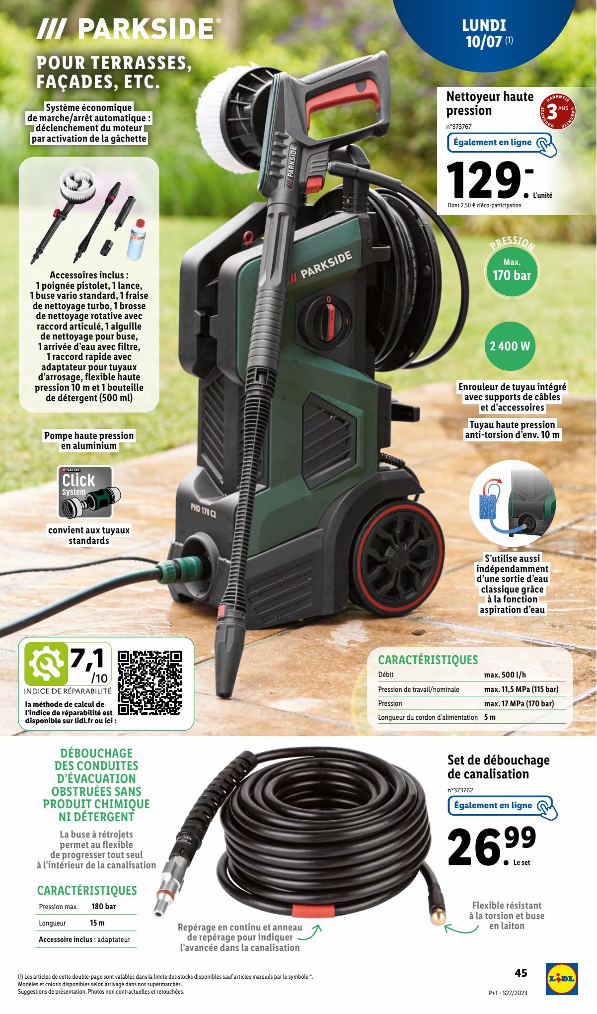 Catalogue Lidl 5 – 11 Juillet 2023 Page 49