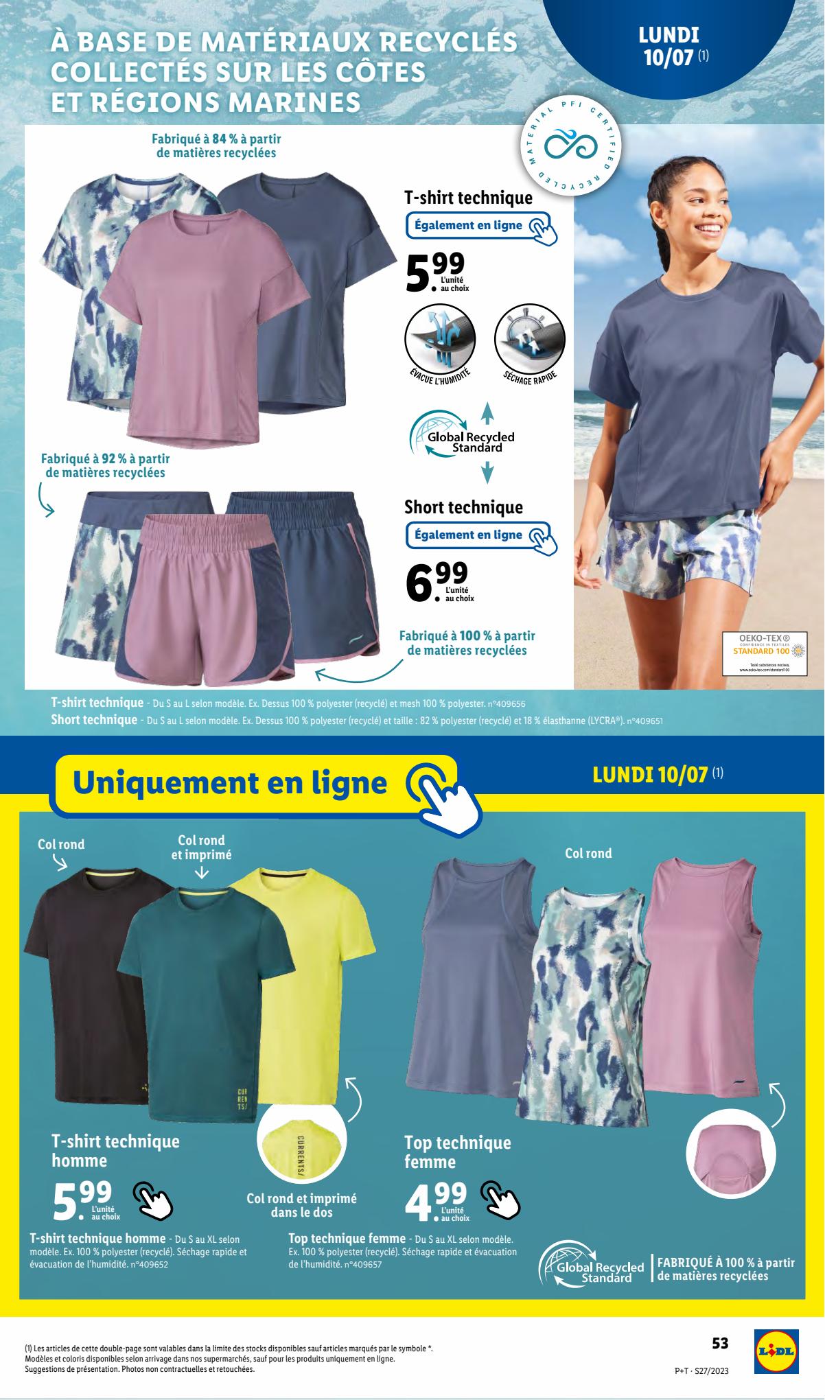 Catalogue Lidl 5 – 11 Juillet 2023 Page 57