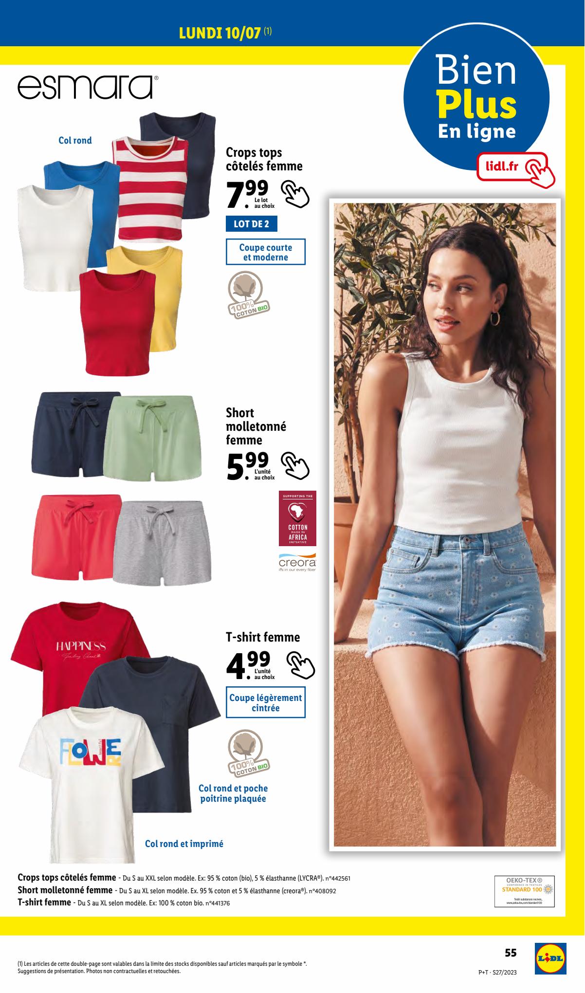 Catalogue Lidl 5 – 11 Juillet 2023 Page 59