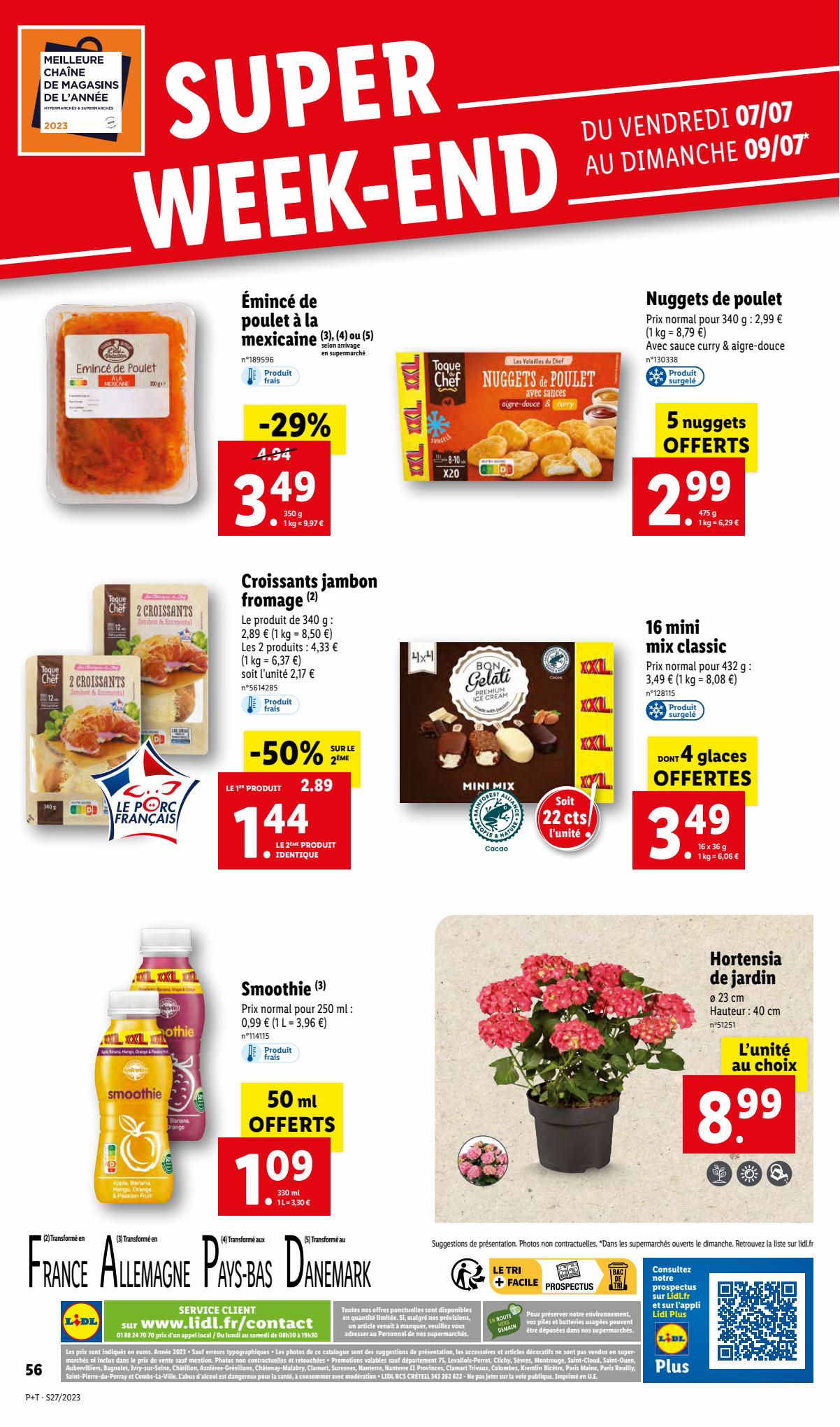 Catalogue Lidl 5 – 11 Juillet 2023 Page 60