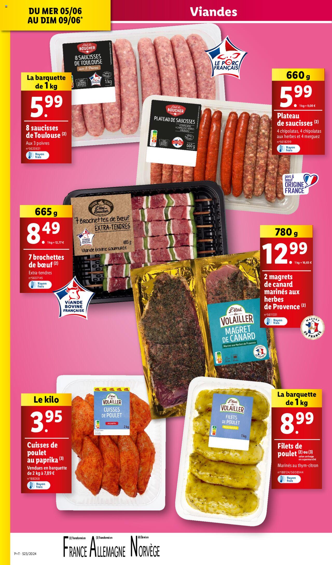 Catalogue Lidl 5 – 11 Juin 2024 Page 4