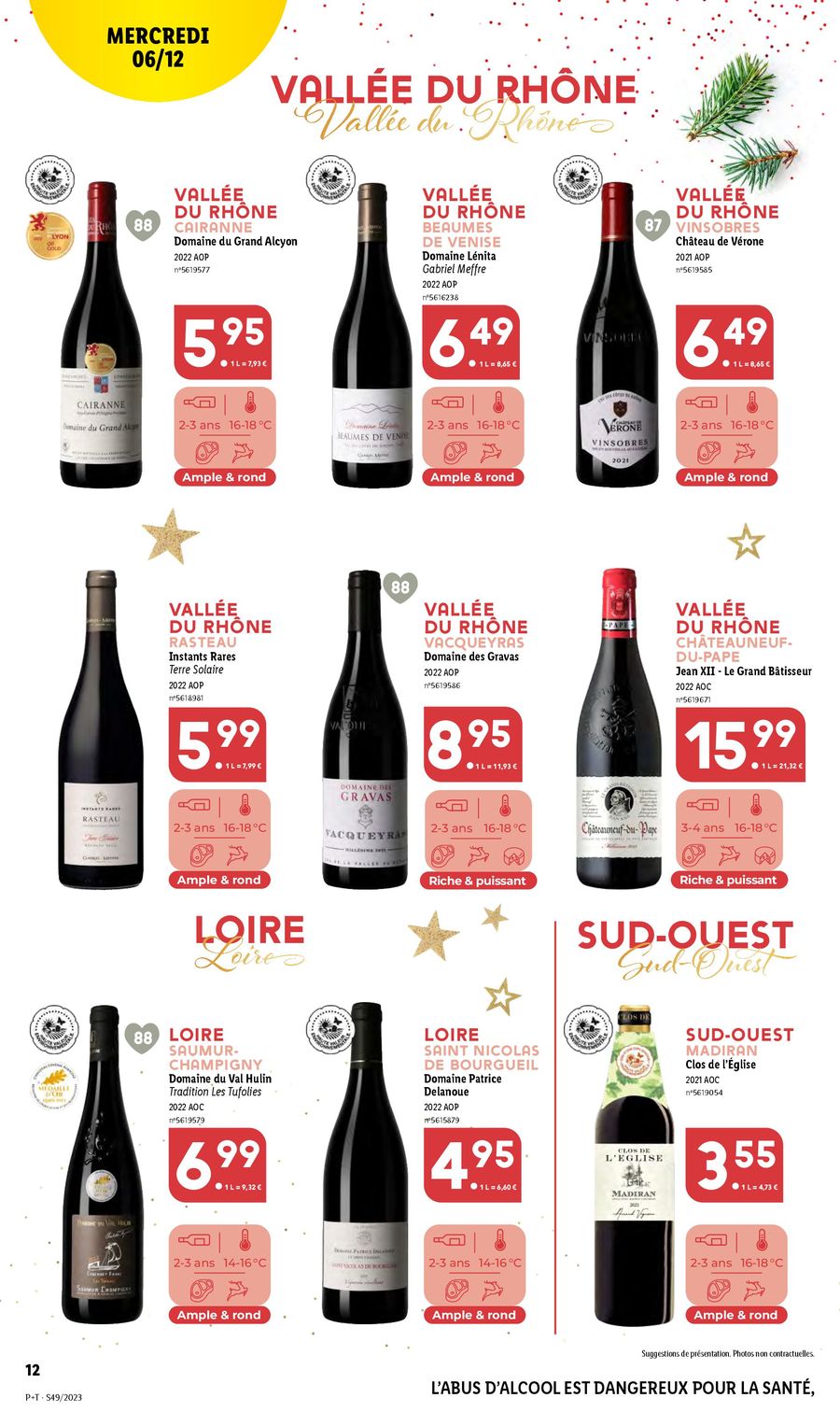 Catalogue Lidl 6 – 12 Décembre 2023 Page 12