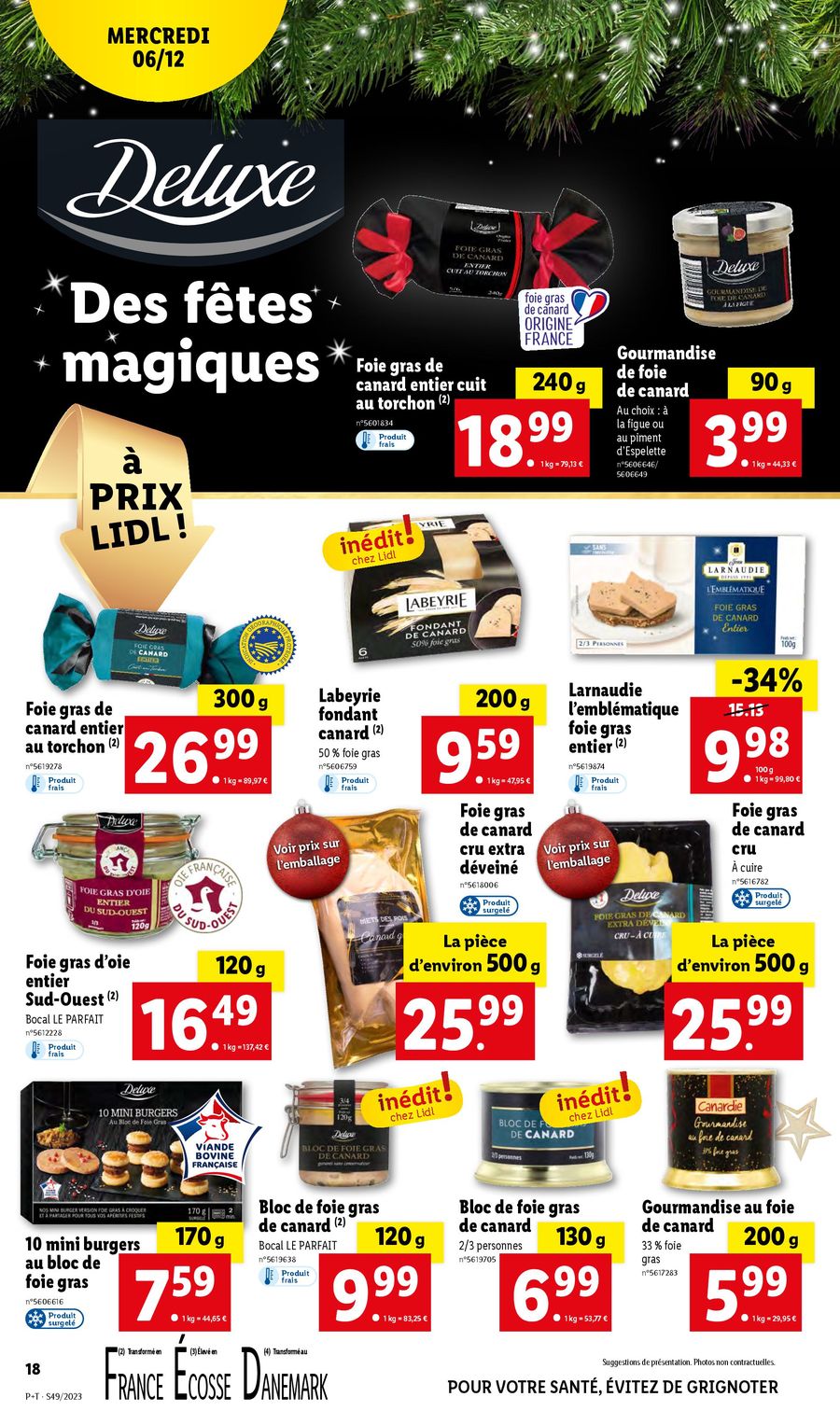 Catalogue Lidl 6 – 12 Décembre 2023 Page 18
