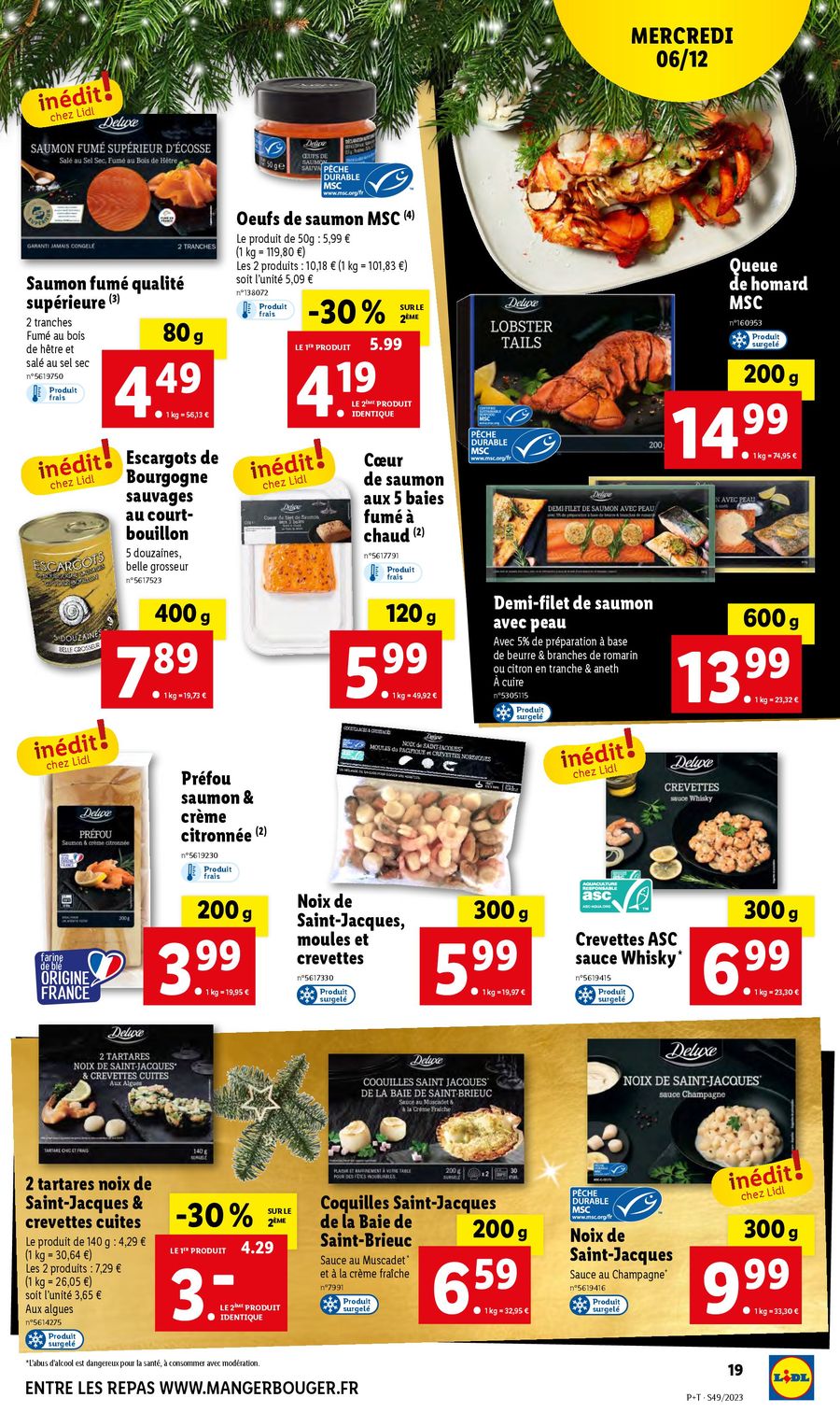 Catalogue Lidl 6 – 12 Décembre 2023 Page 19