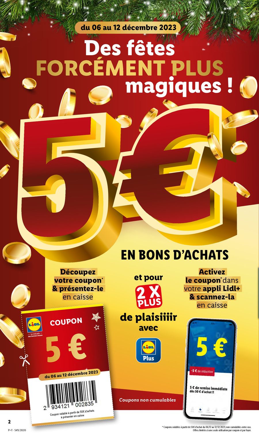 Catalogue Lidl 6 – 12 Décembre 2023 Page 2