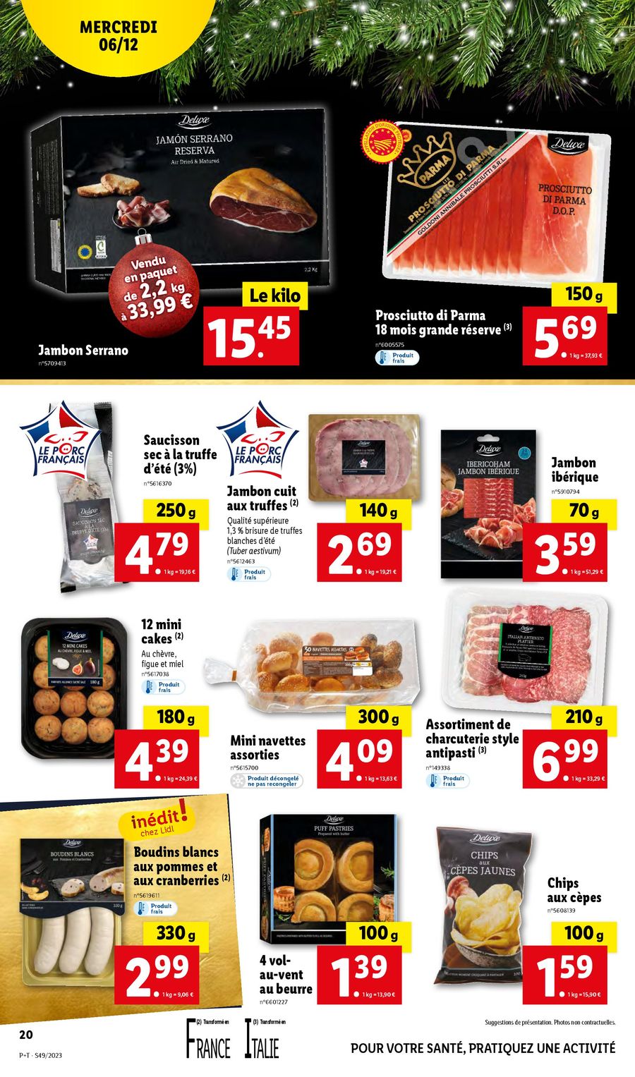 Catalogue Lidl 6 – 12 Décembre 2023 Page 20