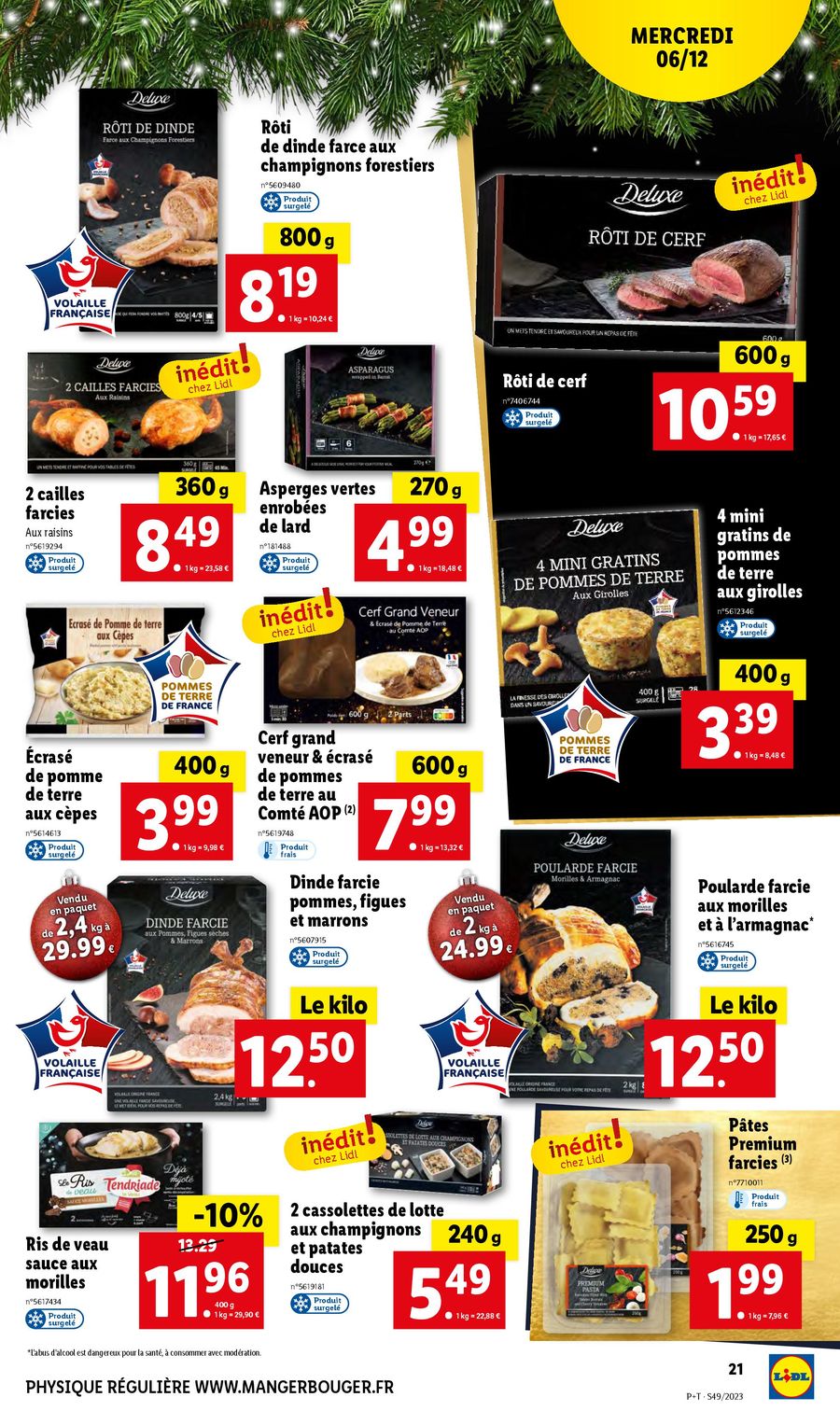 Catalogue Lidl 6 – 12 Décembre 2023 Page 21
