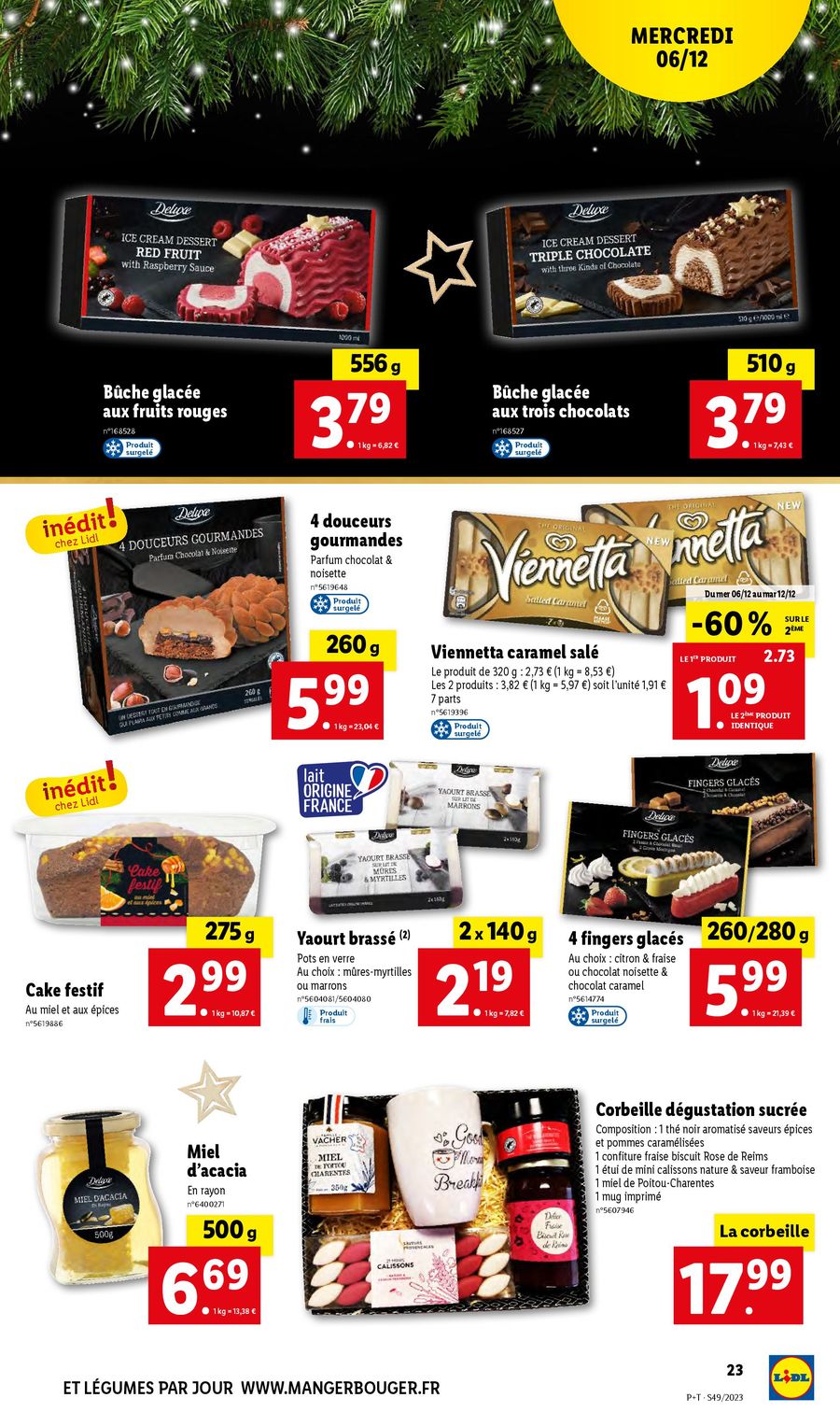 Catalogue Lidl 6 – 12 Décembre 2023 Page 23