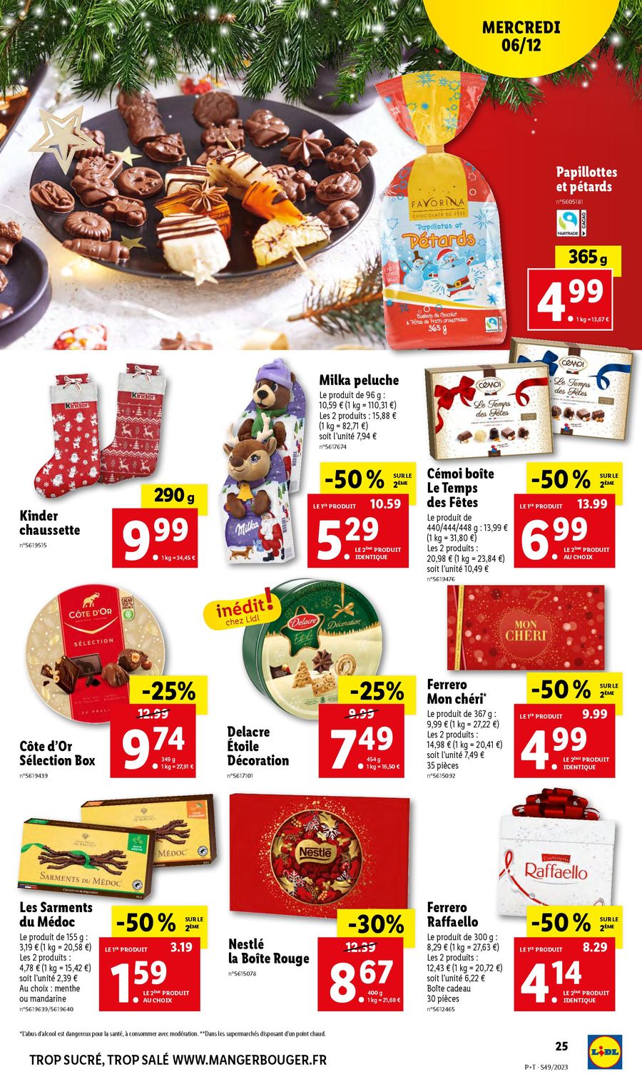 Catalogue Lidl 6 – 12 Décembre 2023 Page 25