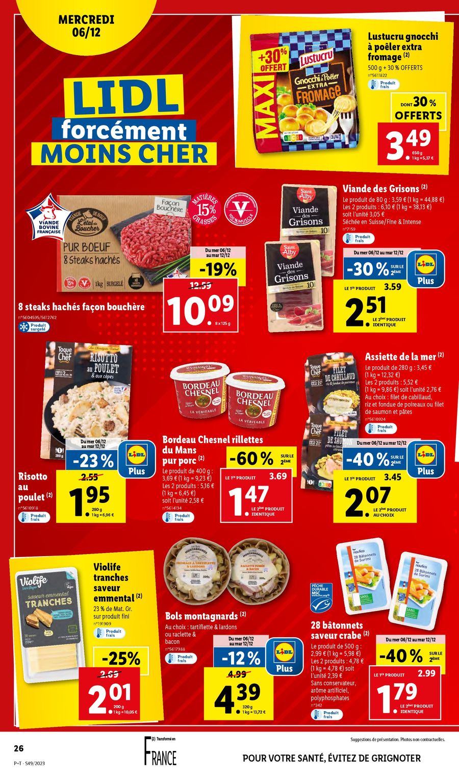 Catalogue Lidl 6 – 12 Décembre 2023 Page 26